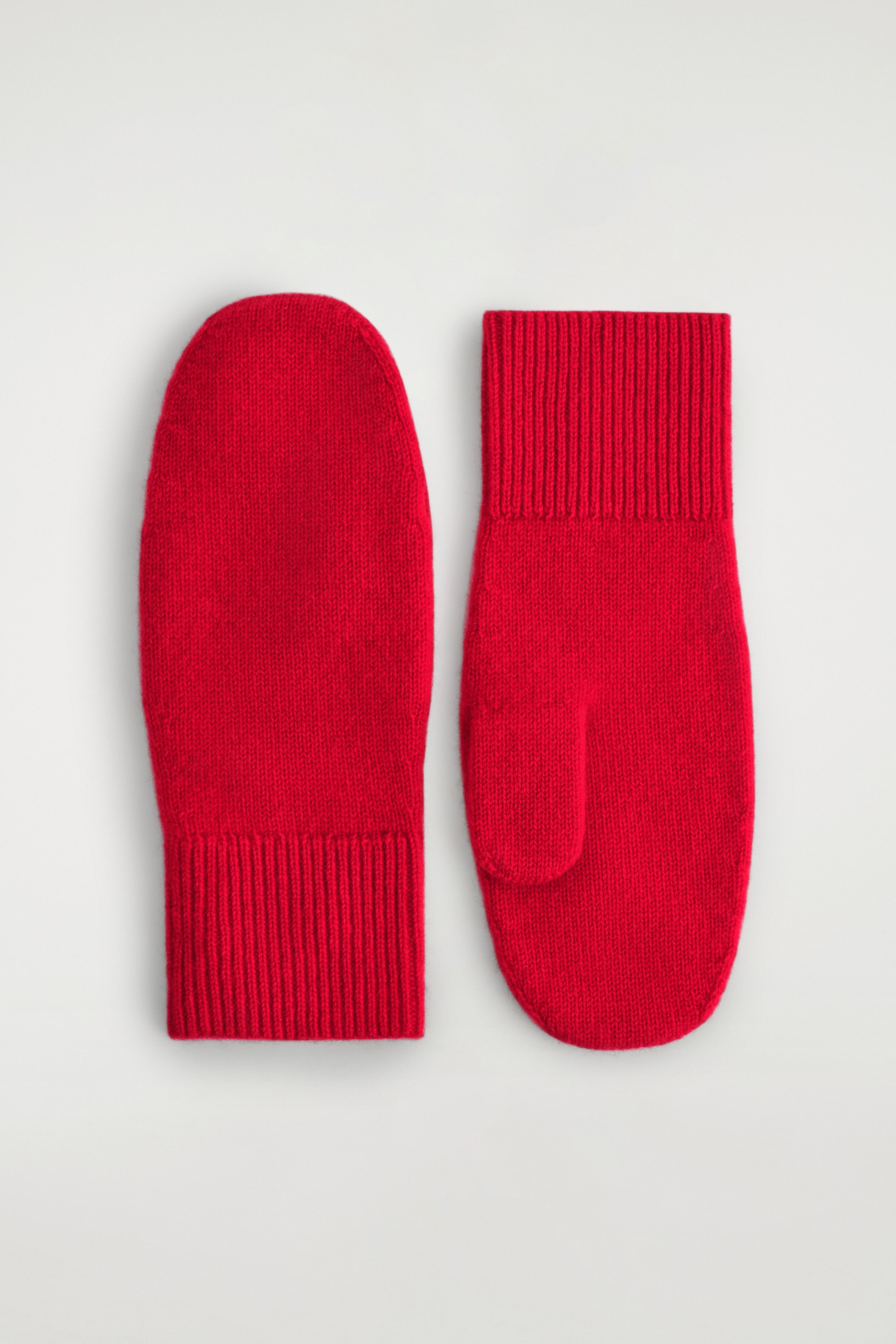 MANOPLAS DE CASHMERE - ROJO