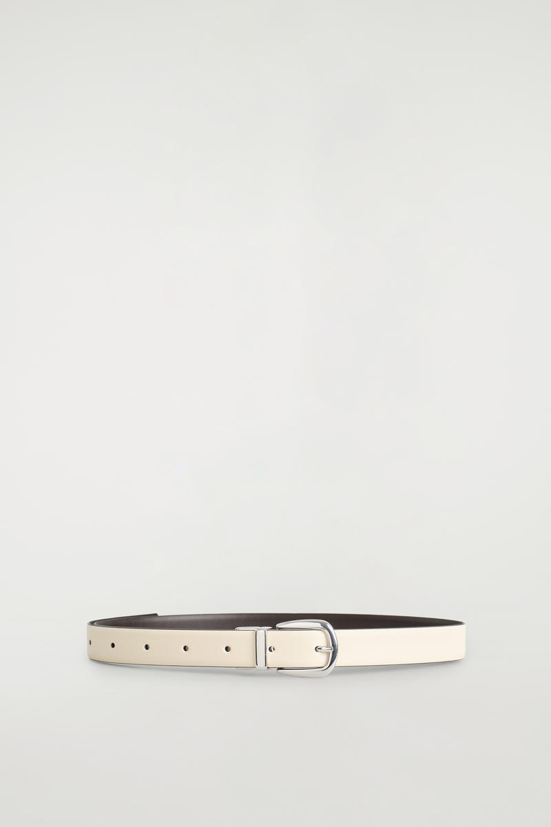 Cos Reversible Leather Belt