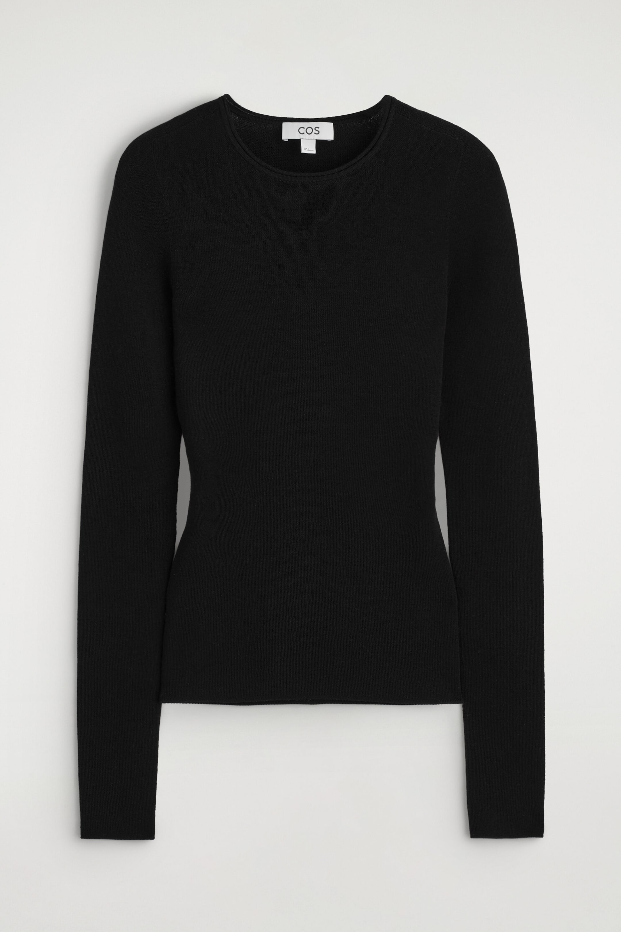SEAMLESS MERINO WOOL LONG-SLEEVED TOP