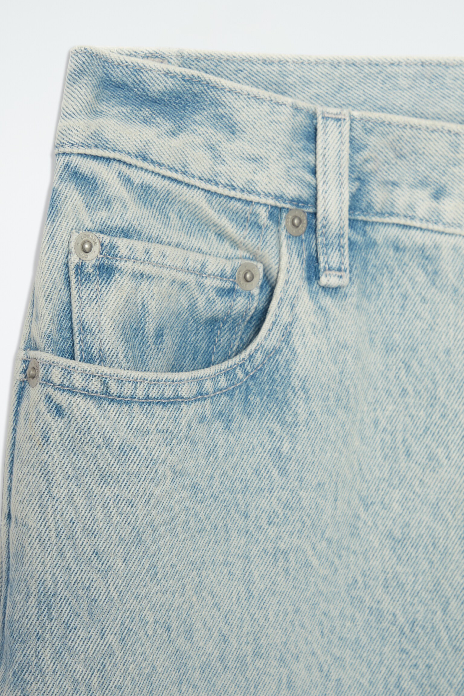 JEAN BARREL TWIST - BLEU CIEL - 2