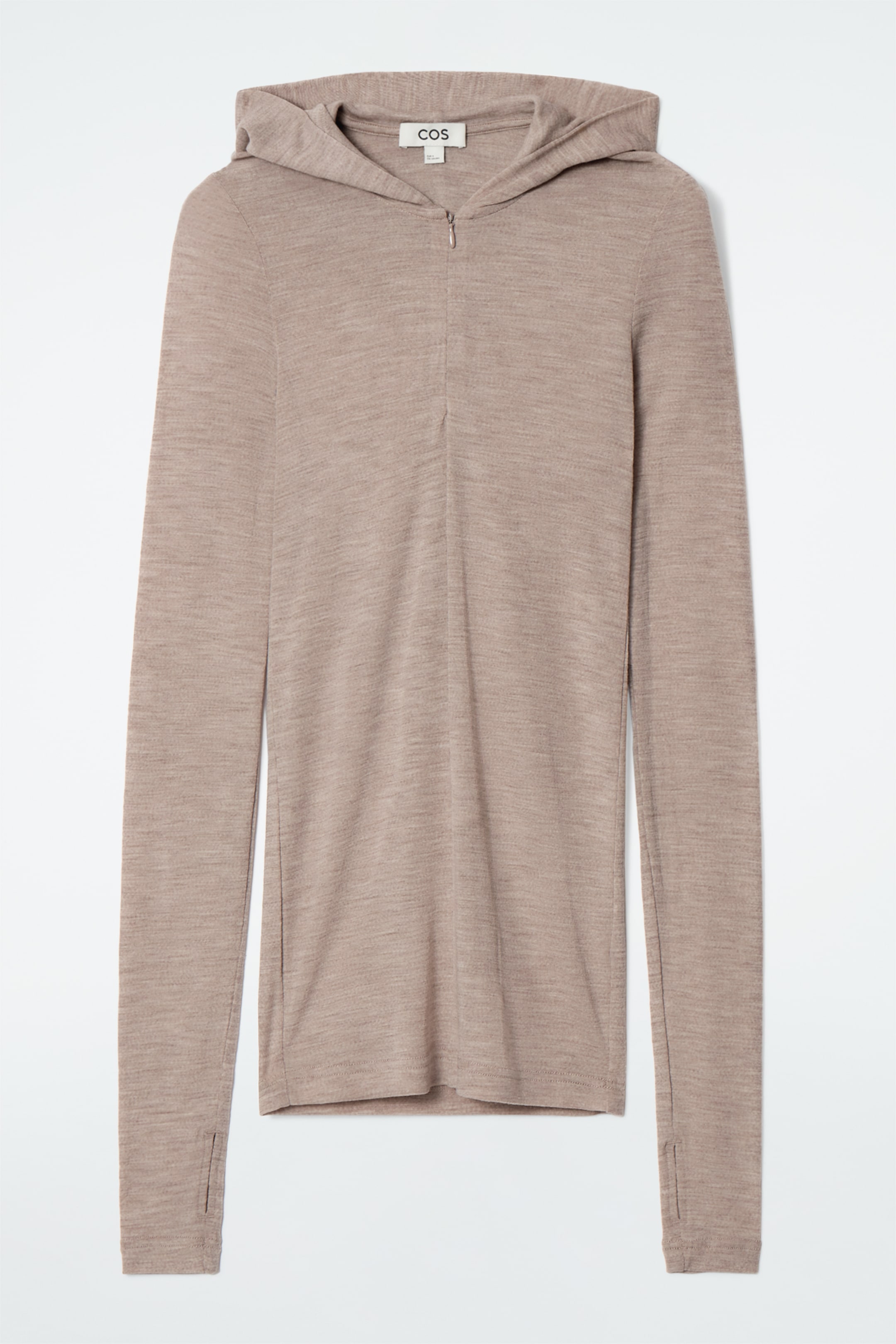 Zobrazit větší obrázek: ÚZKÁ VLNĚNÁ MIKINA S PŮLZIPEM - KRTEK - ŽENY | H&M CZ 1