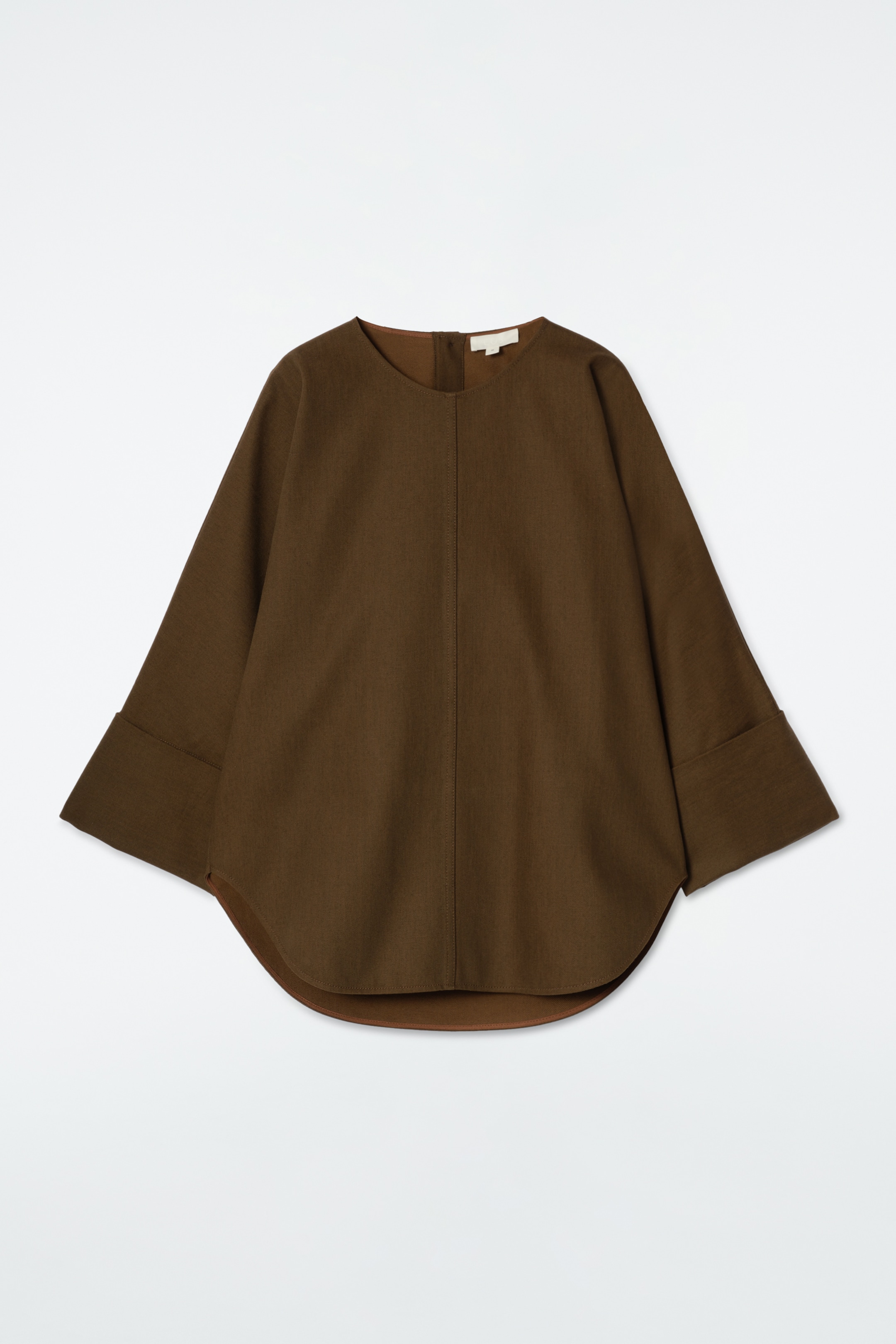 Zobacz większy obraz: JEANSOWA BLUZKA OVERSIZE - BRĄZOWY - ONA | H&M PL 7