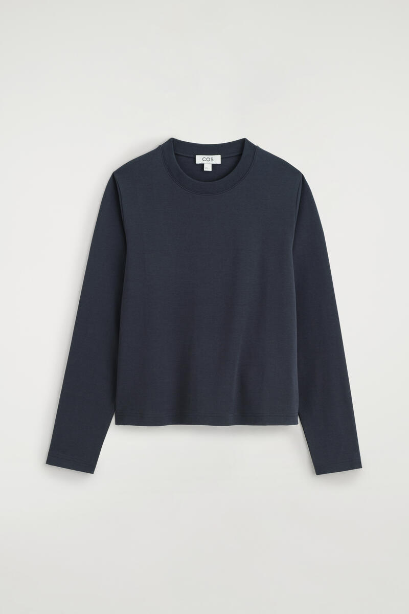 Clean Cut Long-Sleeved T-Shirt