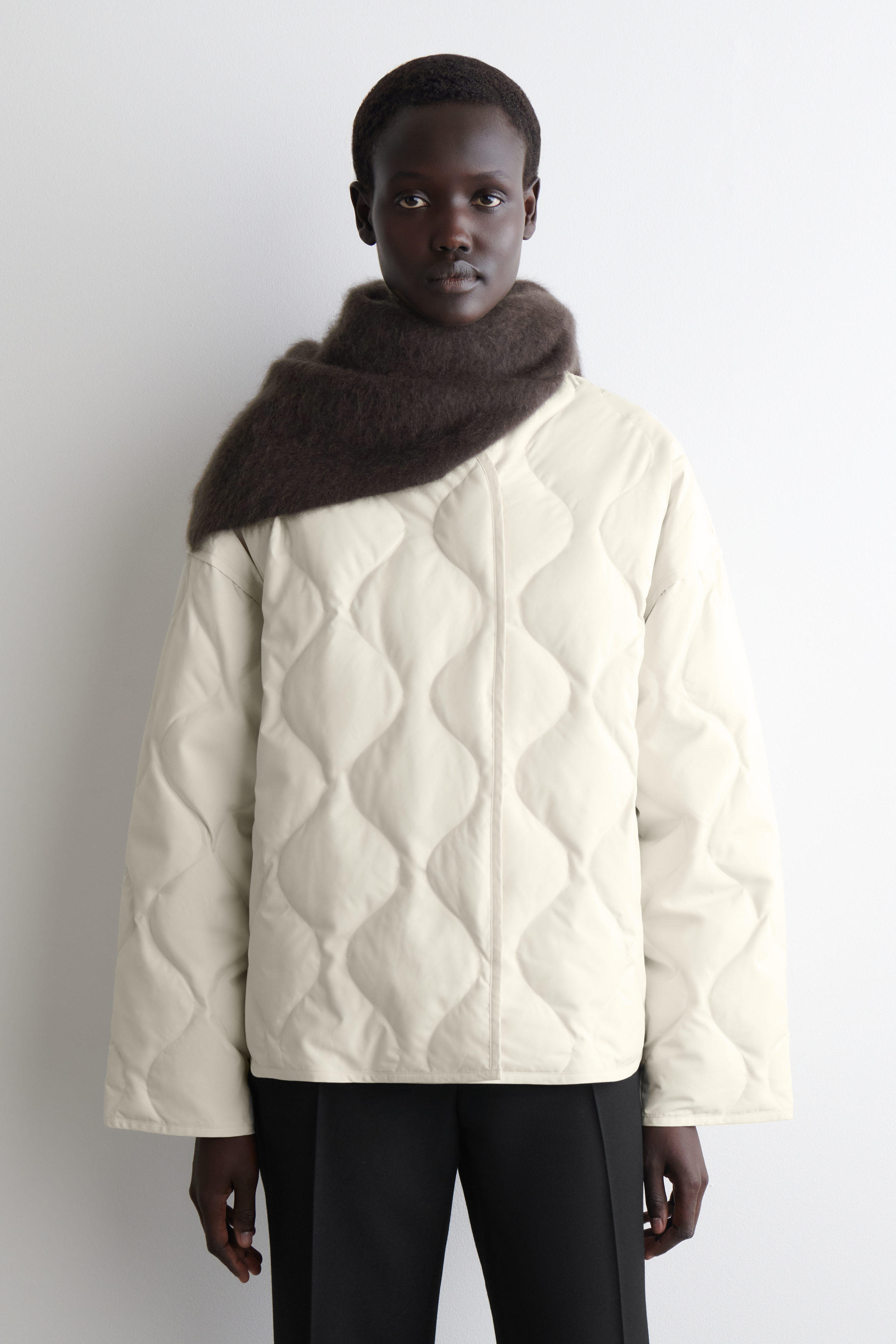新品CLORE Big collar coat【Ivory】 新品CLORE Big collar coat【Ivory】