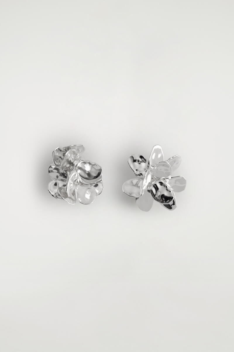 Mismatched Floral Earrings