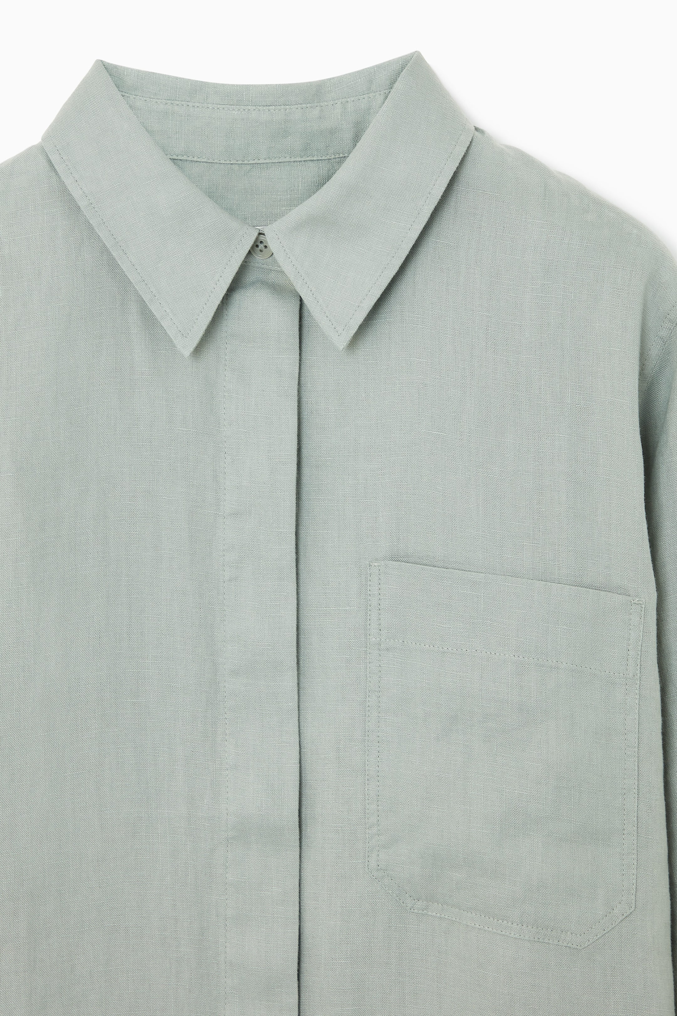 OVERSIZED LINEN SHIRT