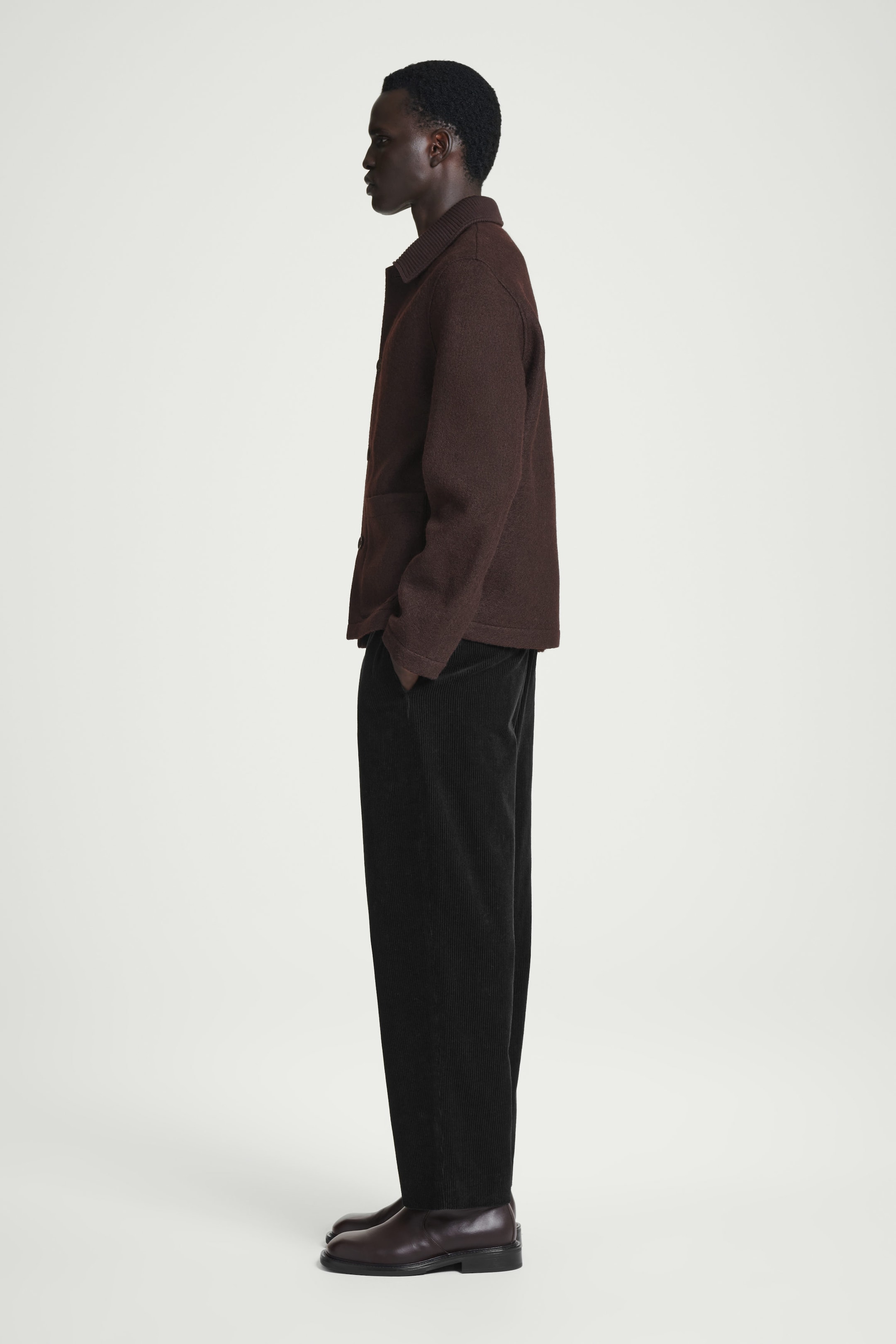 BOILED-WOOL CHORE JACKET