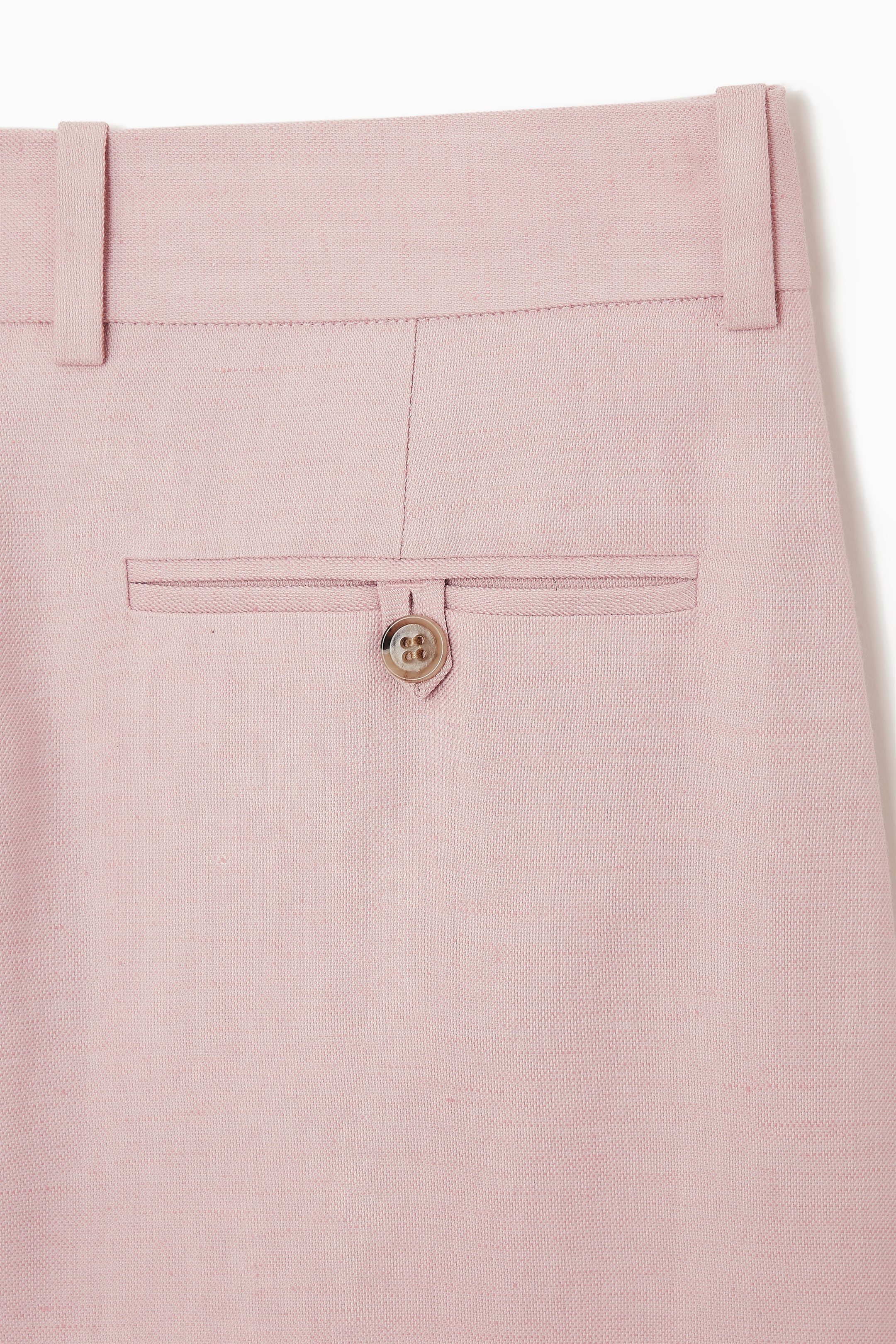 View larger image: TAILORED LINEN-BLEND MAXI SKIRT - DUSTY PINK - Ladies | H&M GB 3
