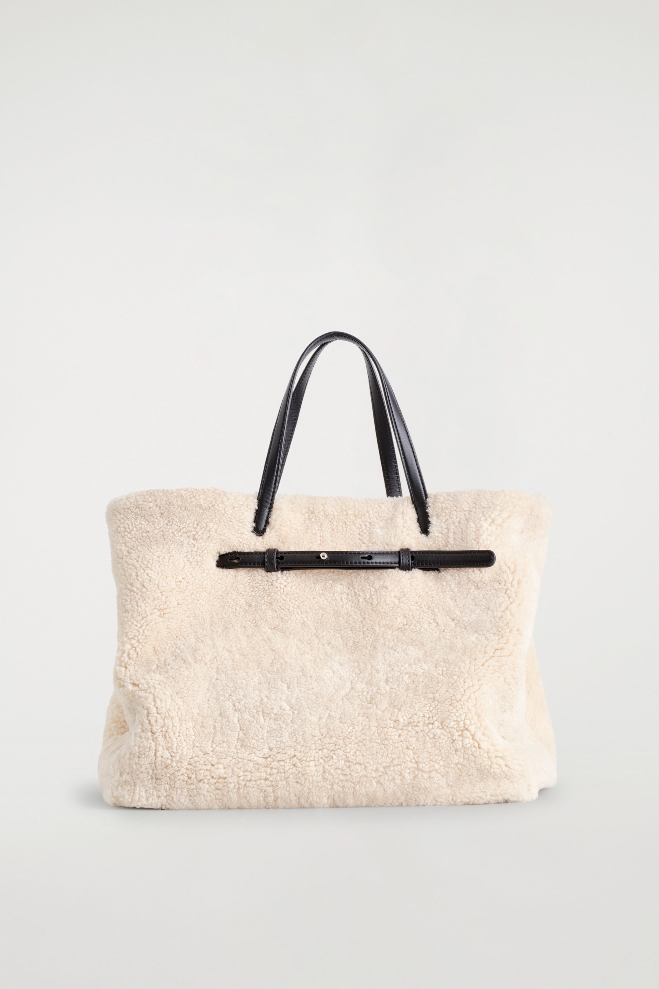 CHALET TOTE BAG - SHEARLING