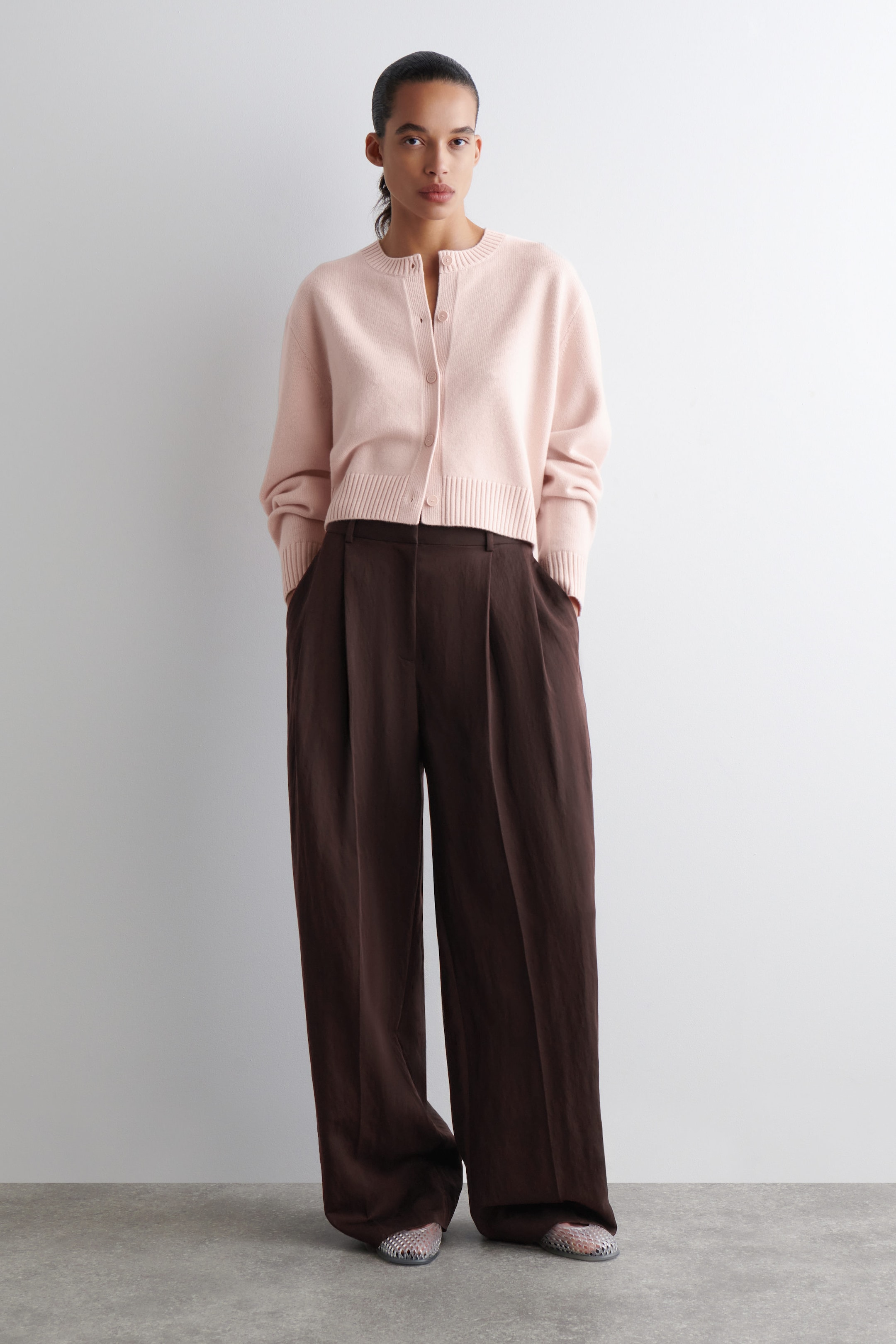MERINO WOOL CARDIGAN