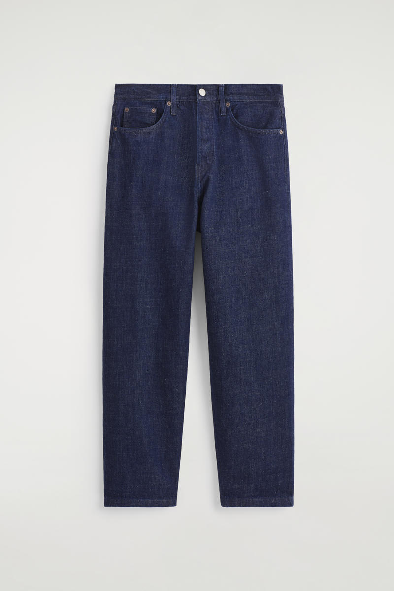Cos Dome Straight-leg Jeans In Blue