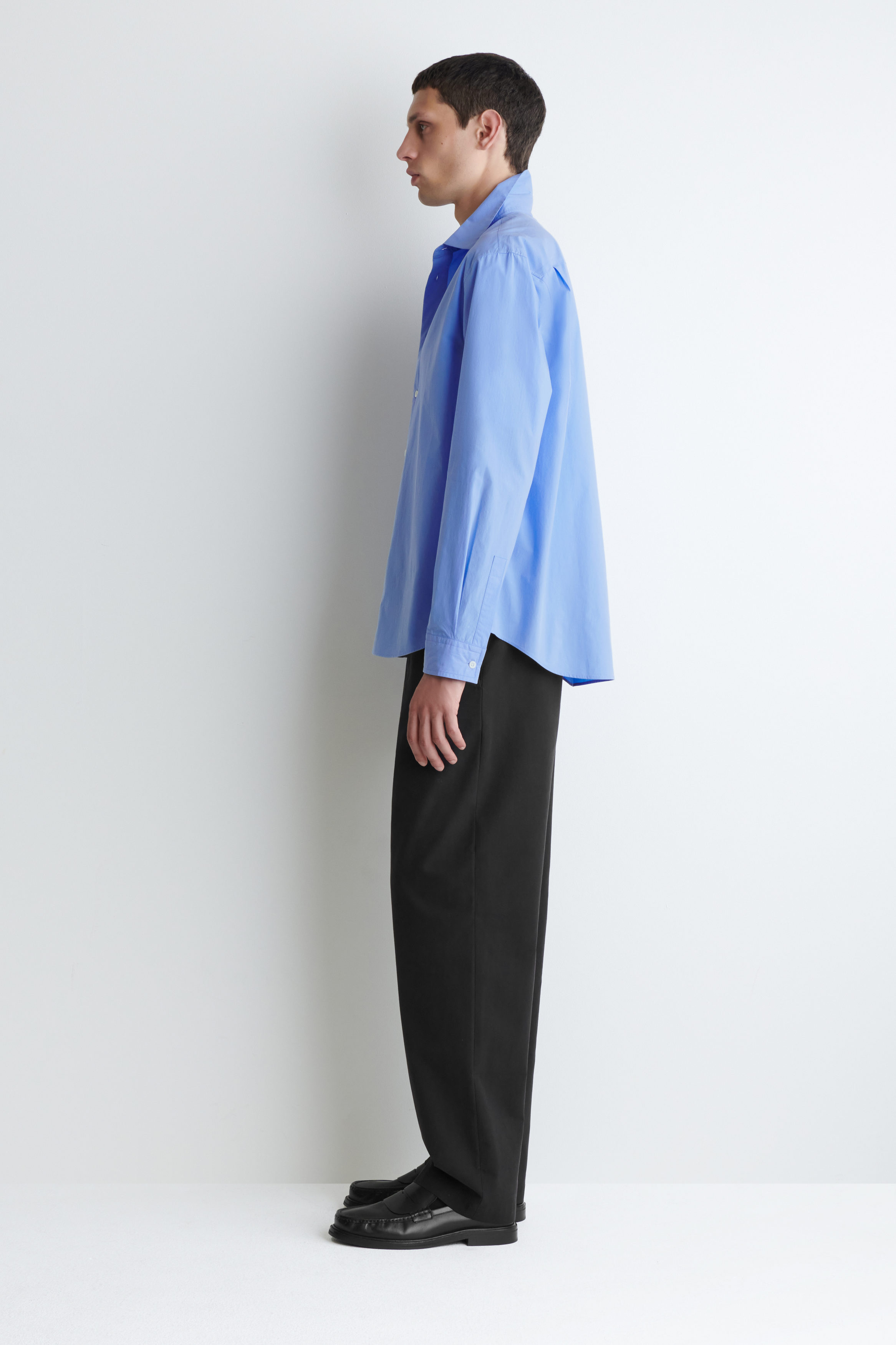 ★MUSINSA STANDARD★ Relaxed Cotton Tencel Pigment Shirt Blu MUSINSA | MUSINSA STANDARD Relaxed CR Scoop Neck T-Shirt