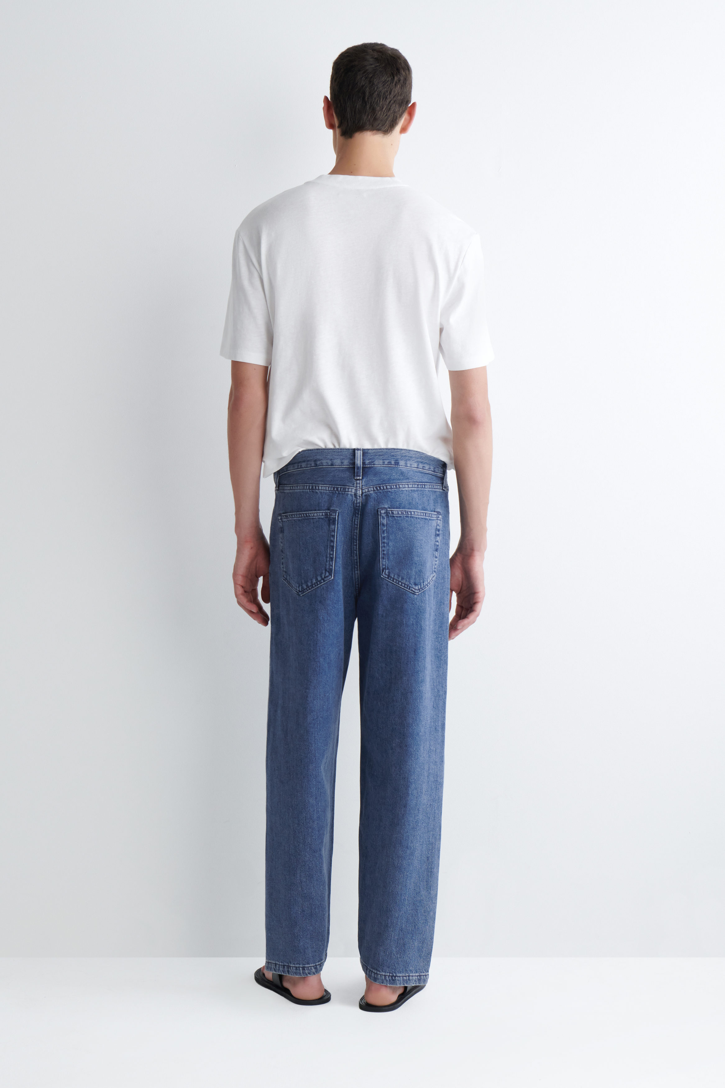新品未使用　COS DENIM PANTS DOME DOME STRAIGHT-LEG JEANS - BLUE | COS