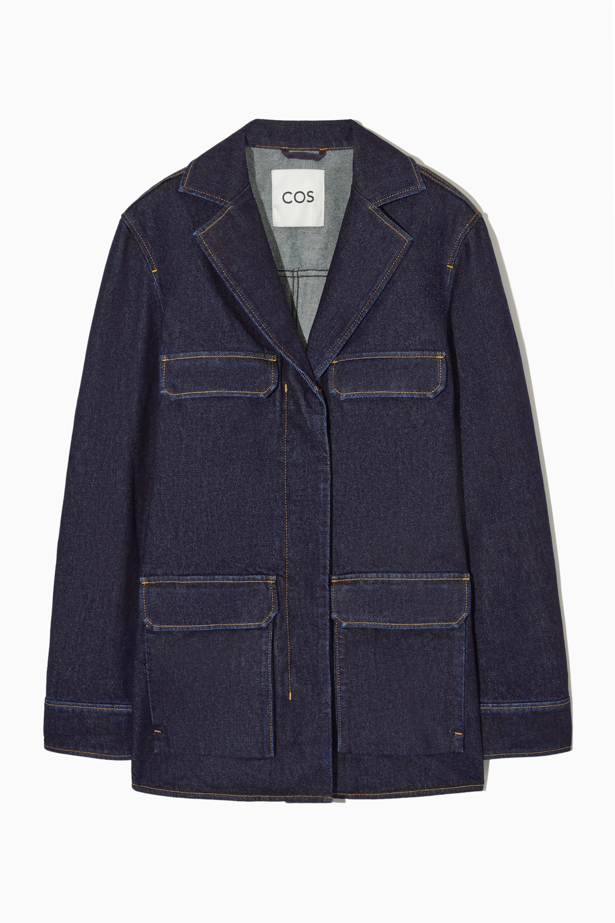 View larger image: UTILITY-STYLE DENIM JACKET - INDIGO - Ladies | H&M GB 1