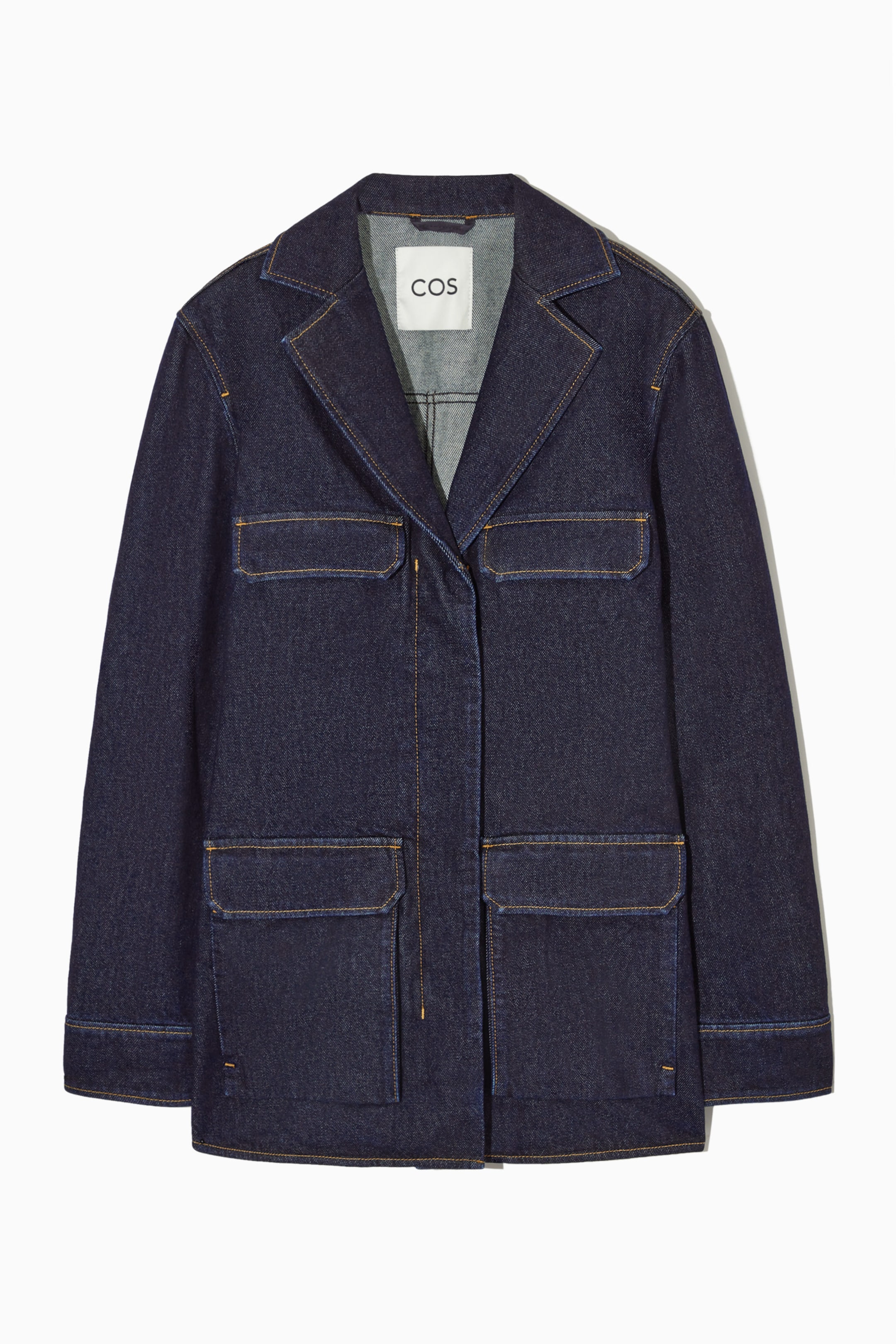 UTILITY-STYLE DENIM JACKET