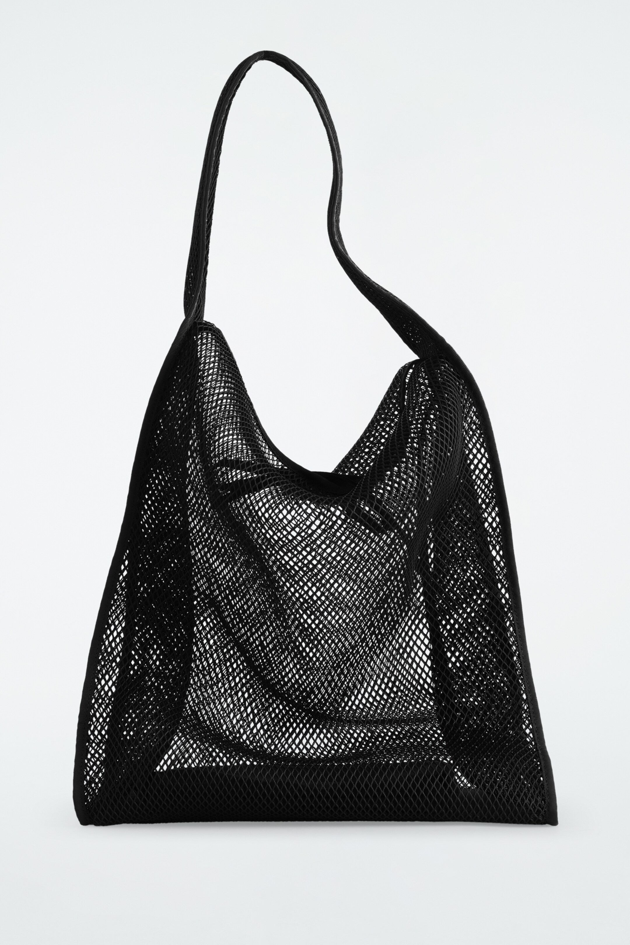 Grösseres Bild ansehen: TOTE BAG - MESH - SCHWARZ - DAMEN | H&M CH 3