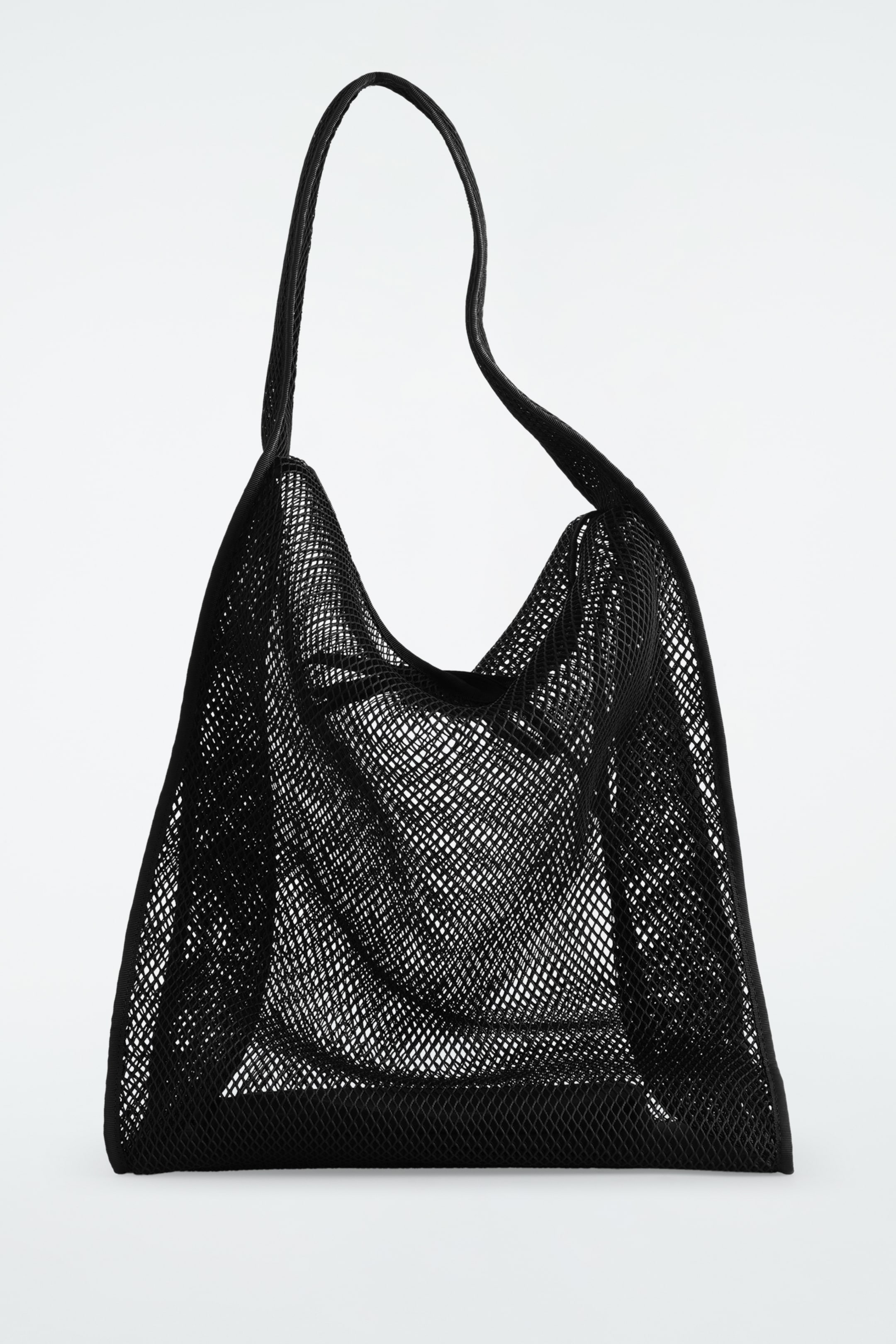 Grotere afbeelding bekijken: Slouchy draagtas - gaas - ZWART - DAMES | H&M BE 3