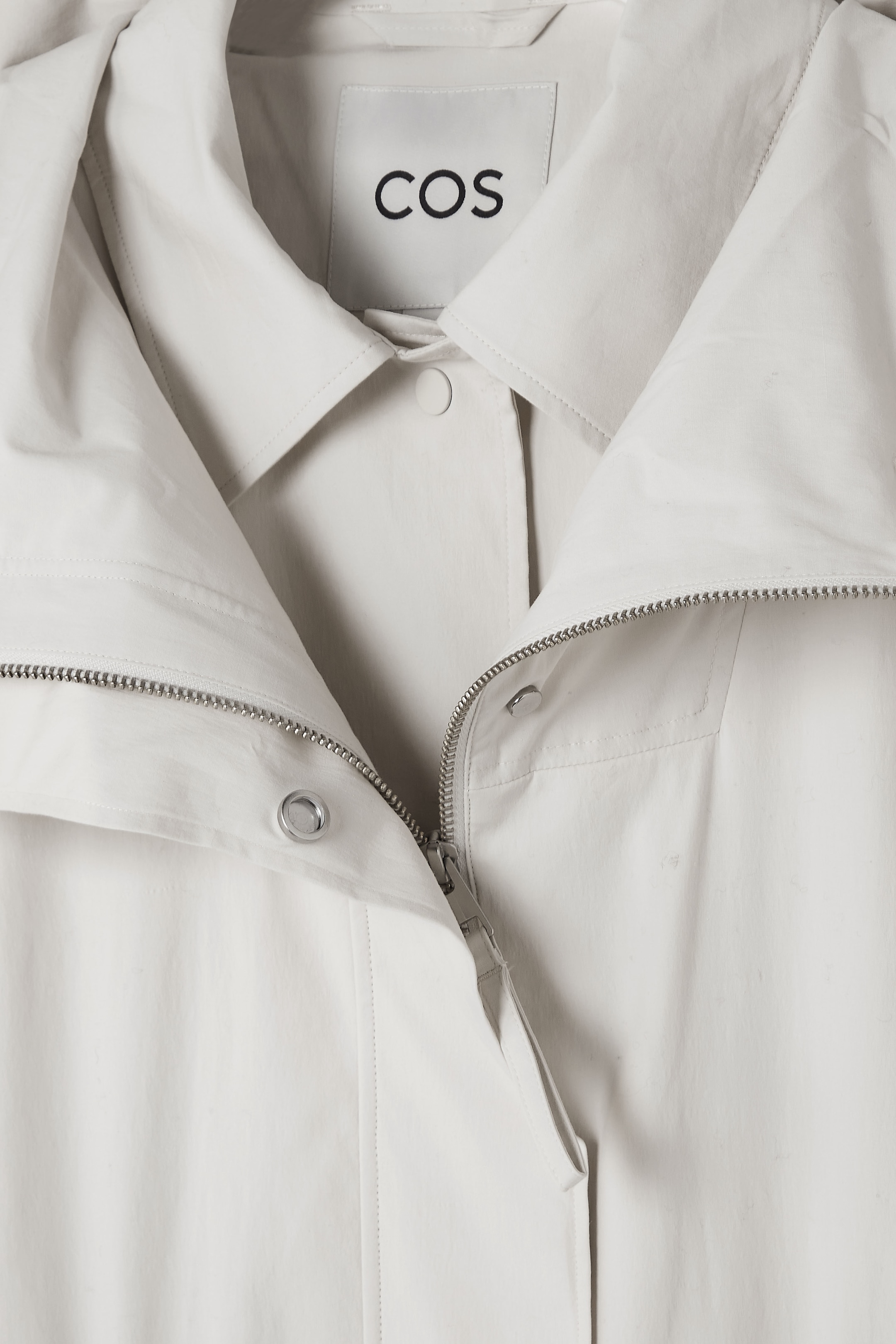 Näytä suurempi kuva: OVERSIZED LAYERED PARKA - LIGHT BEIGE - NAISET | H&M FI 3