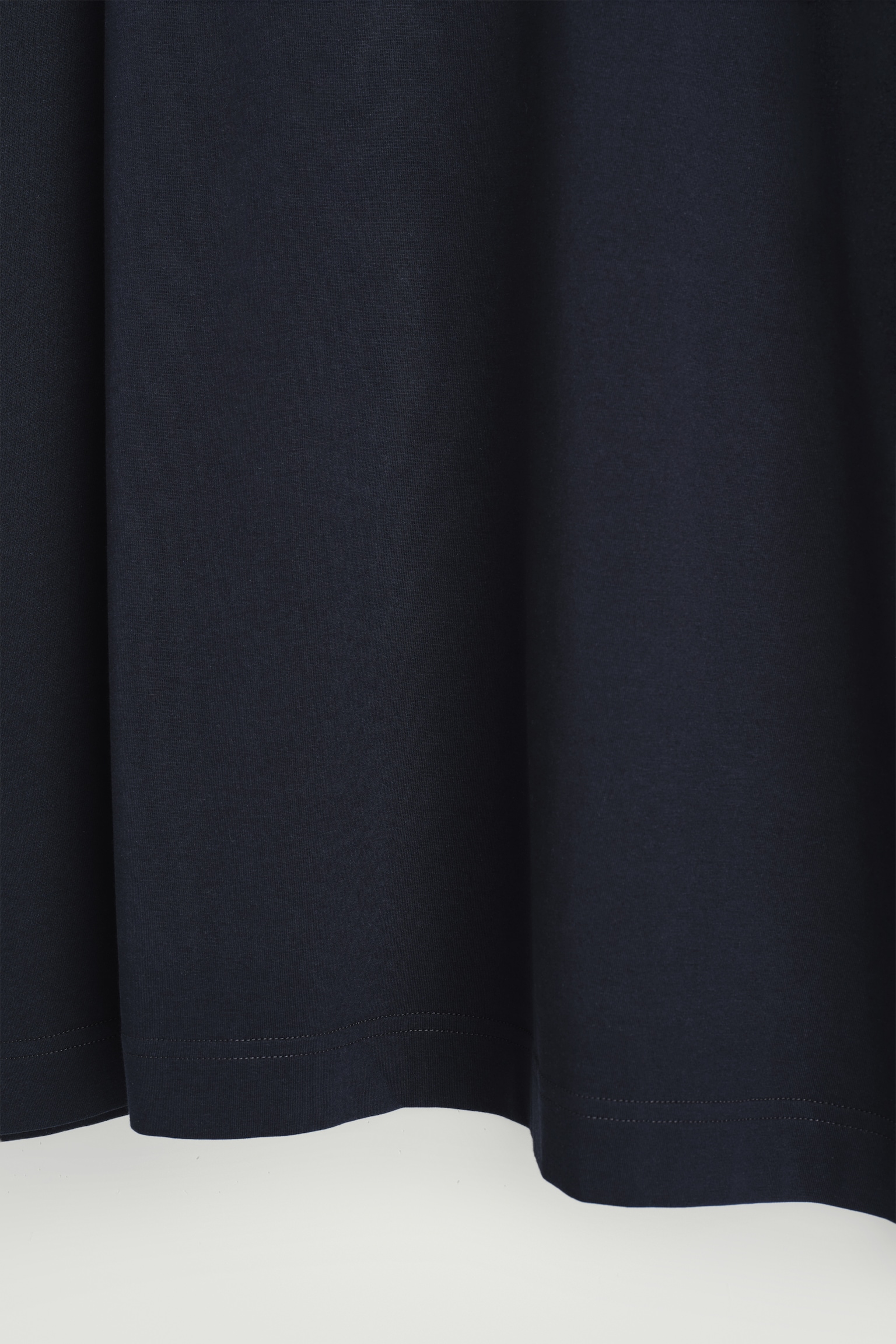 BESONDERS WEITES OVERSIZED-T-SHIRT AUS BAUMWOLLE - NAVYBLAU/WEISS - 5