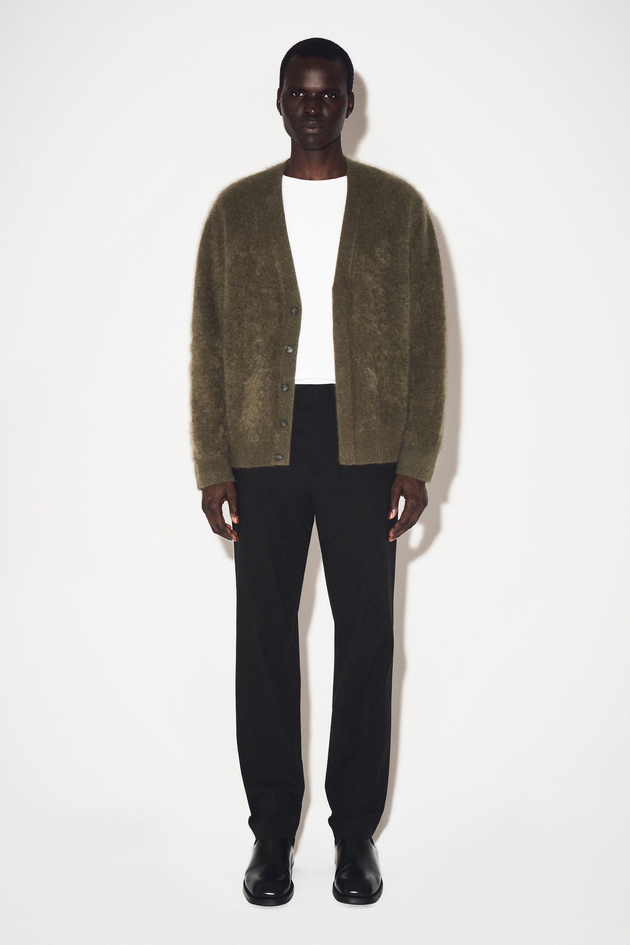 PANTALONI SLIM IN COTONE