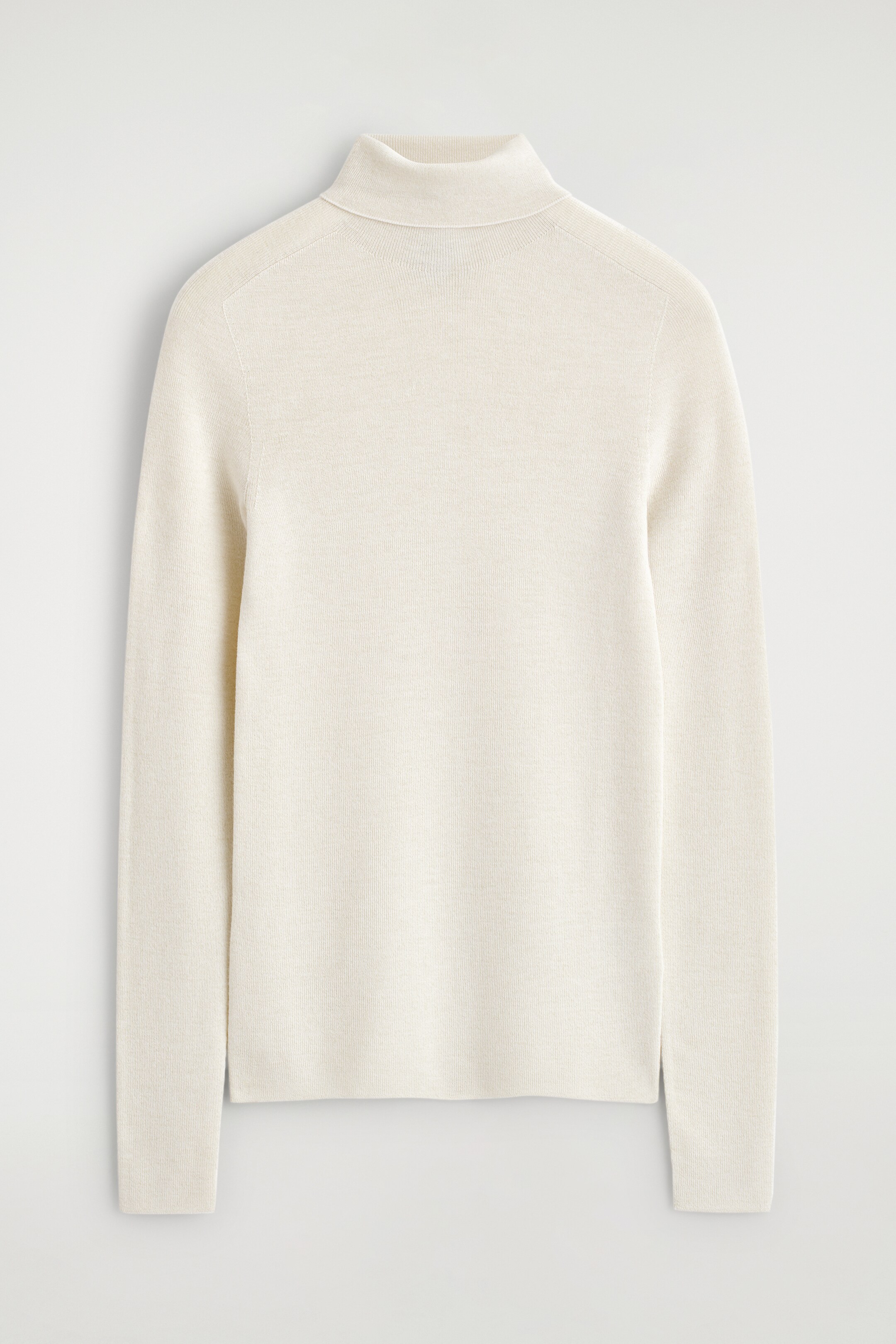 View larger image: SPARKLY SEAMLESS WOOL TOP - CREAM - Ladies | H&M GB 6