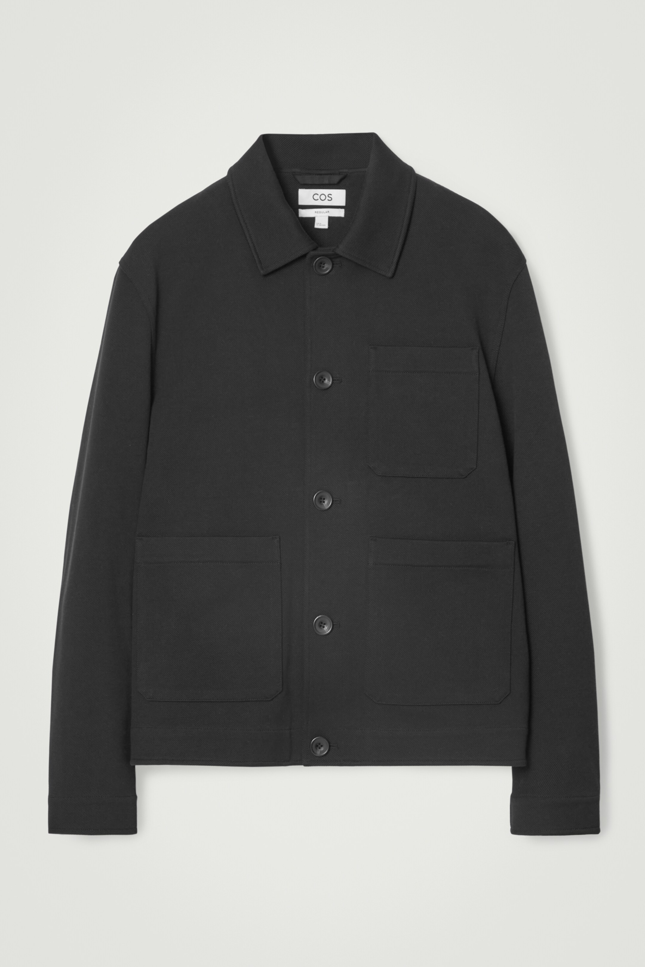Ingrandisci l'immagine: TWILL UTILITY JACKET - BLACK - UOMO | H&M CH 1