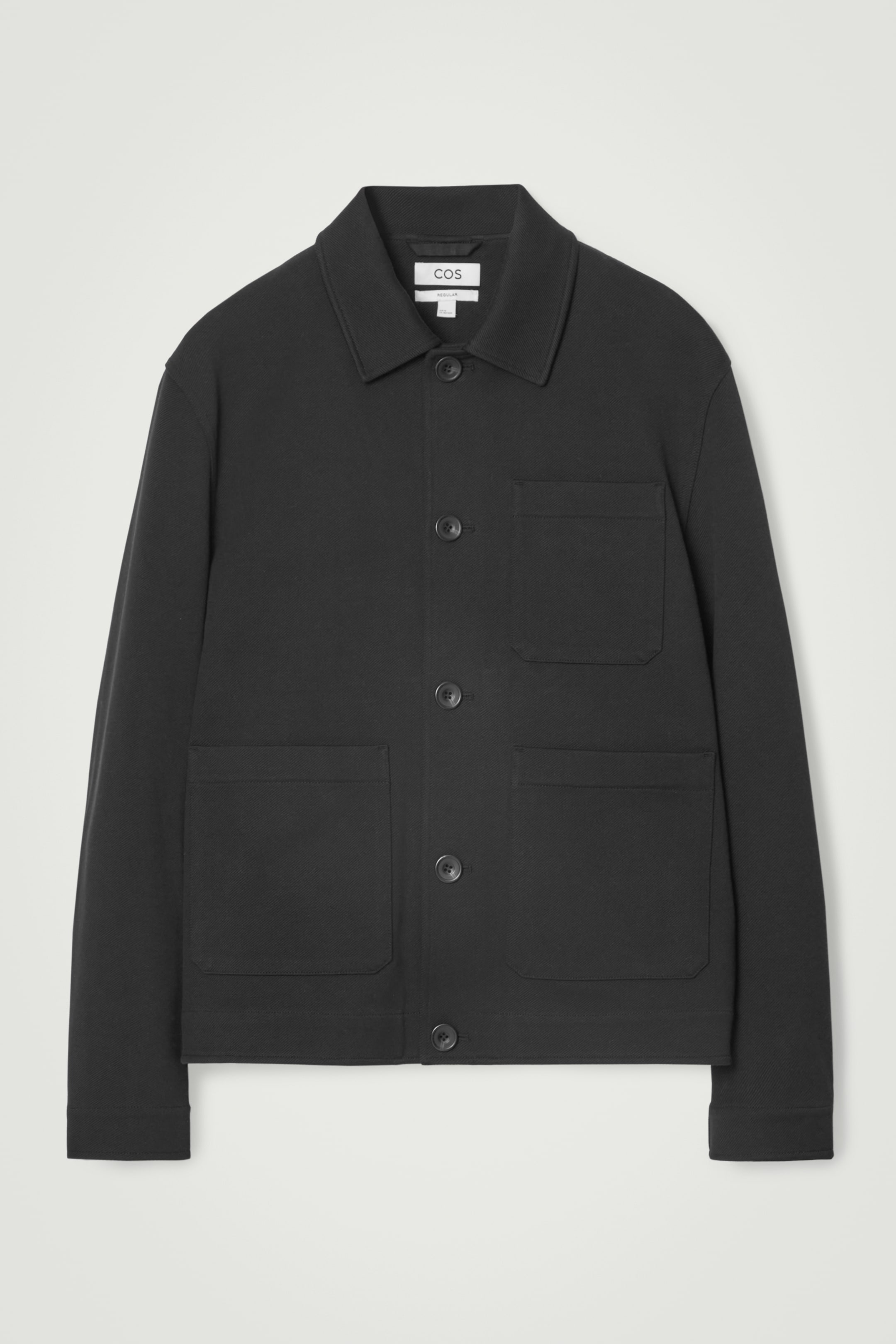 Grösseres Bild ansehen: UTILITY-JACKE AUS TWILL - SCHWARZ - HERREN | H&M CH 1