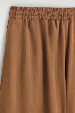 VOLUMINOUS CULOTTES — BROWN 1