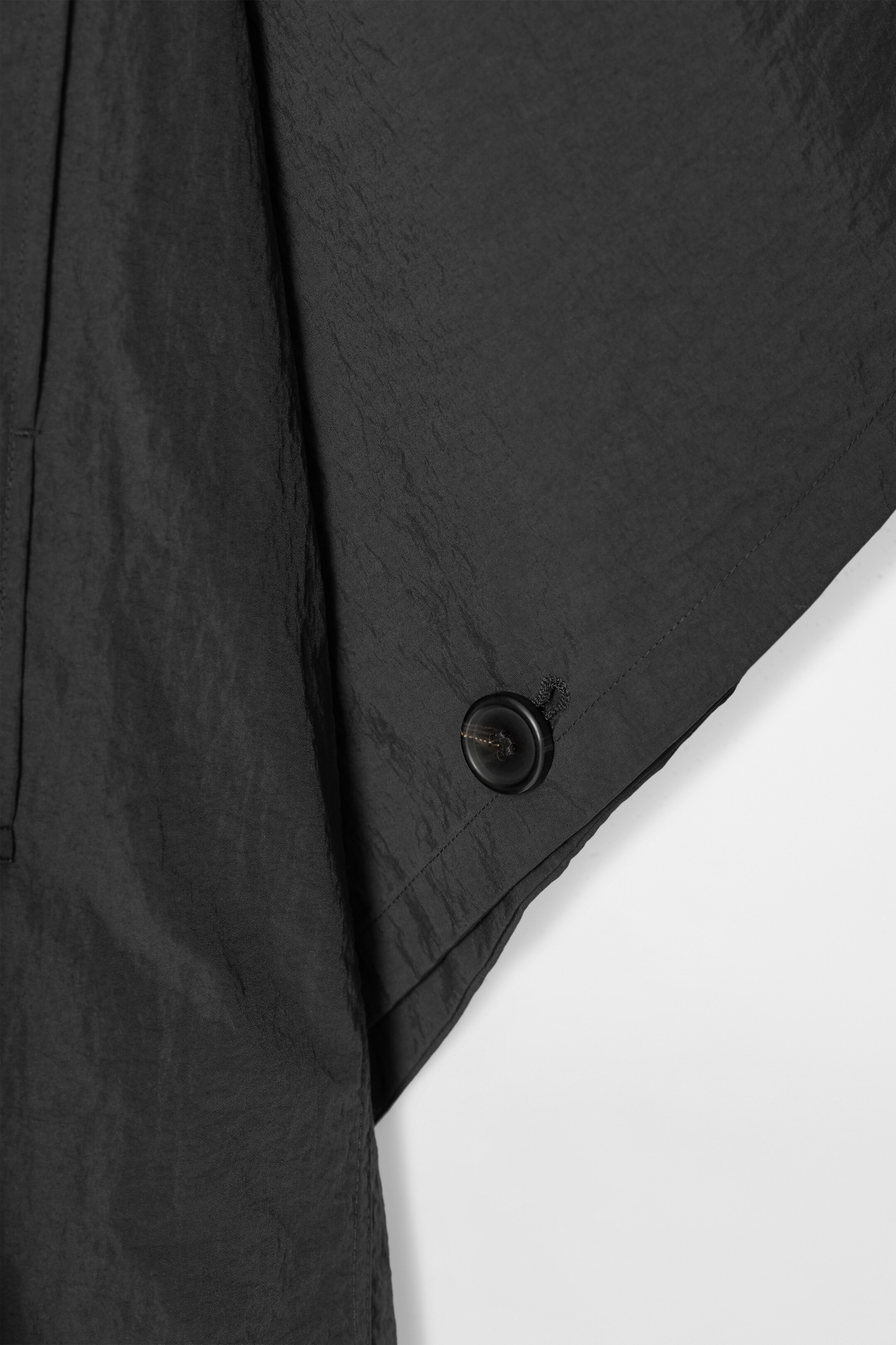 View larger image: HOODED TRENCH COAT CAPE - BLACK - Ladies | H&M GB 8