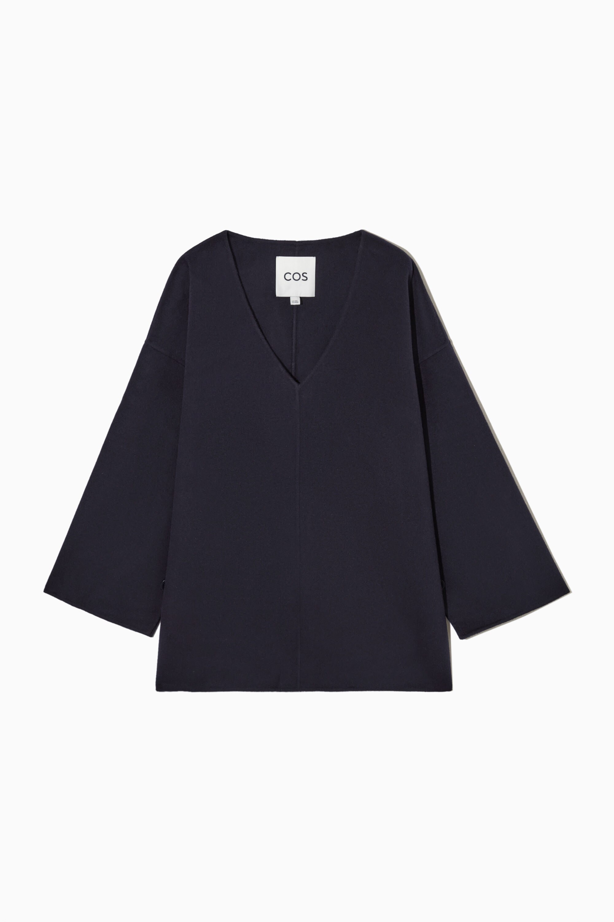 nha518です！美品✨COS V-NECK WOOL CAPEウール 892f74648b4e2fcef6845a7f8d942a