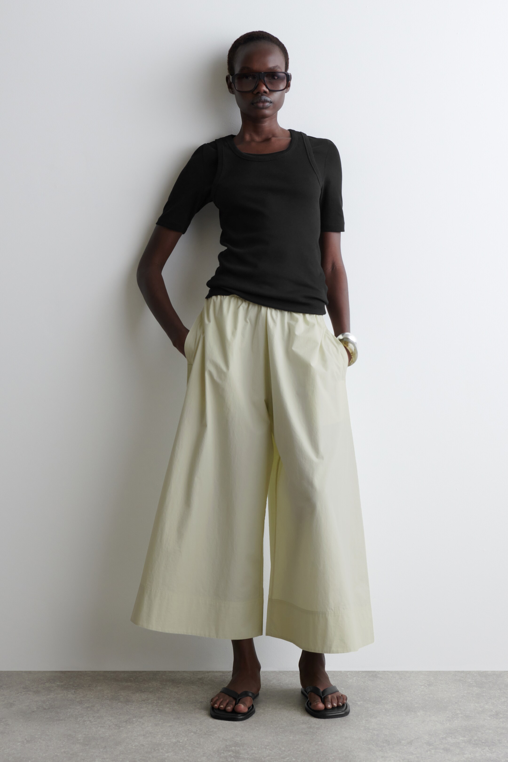 Ingrandisci l'immagine: VOLUMINOUS CULOTTES - LIGHT GREEN - DONNA | H&M CH 1