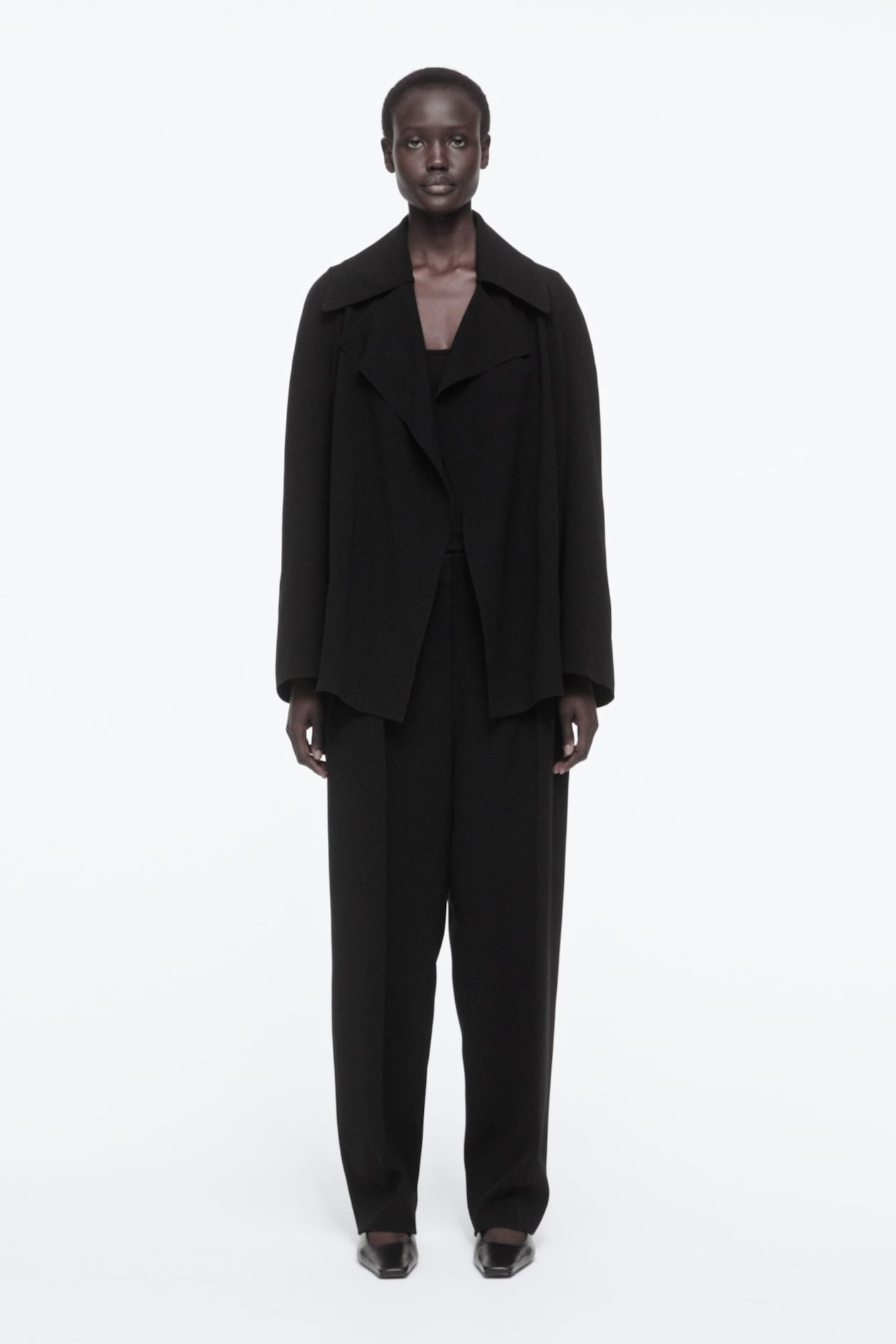 FLUID CREPE BLAZER