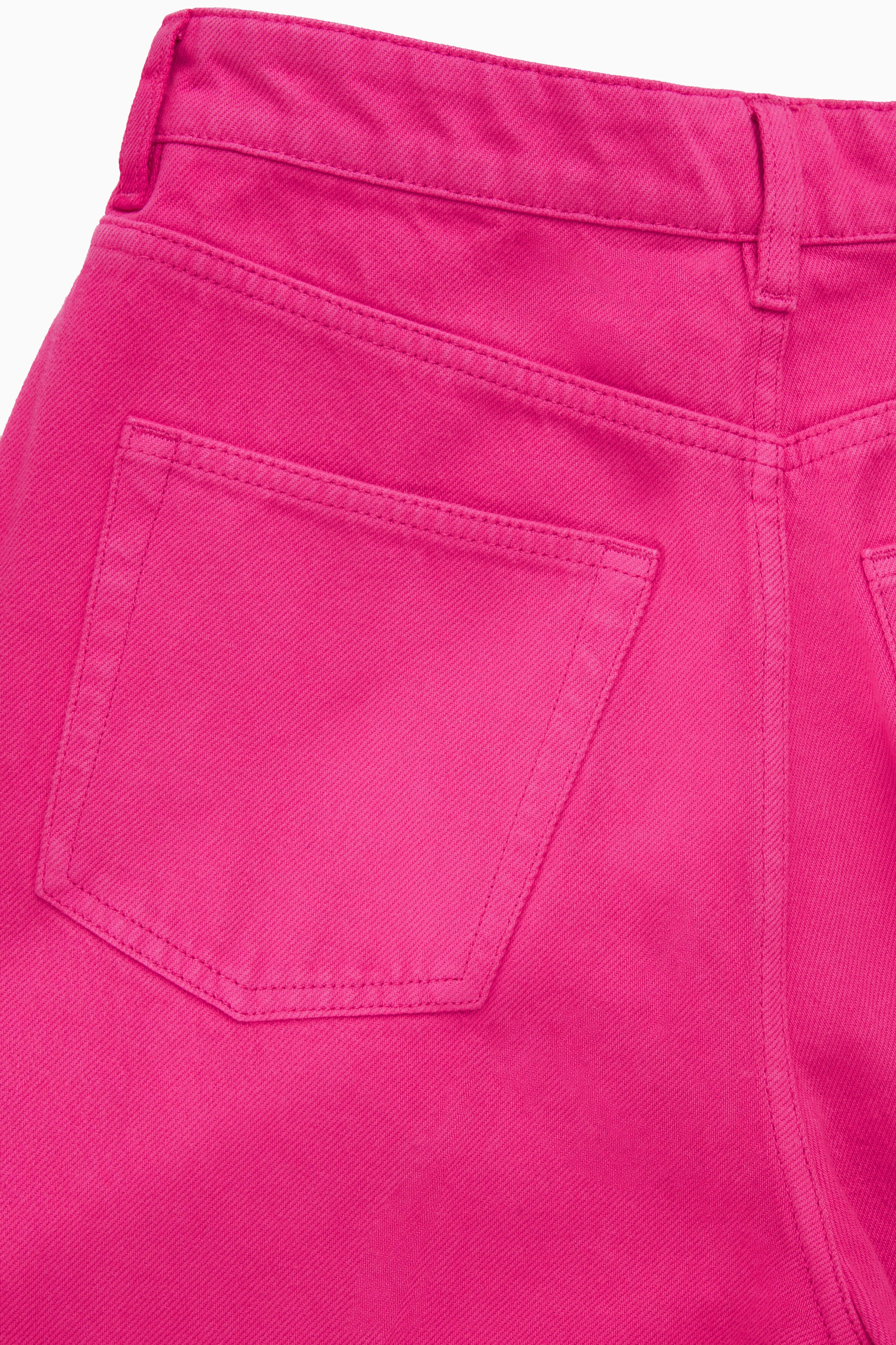 【WONDER WONDER】Minty Rose Patch Brushed Wide Denim Pants Oficjalny sklep WonderJeans – wonderjeans official shop