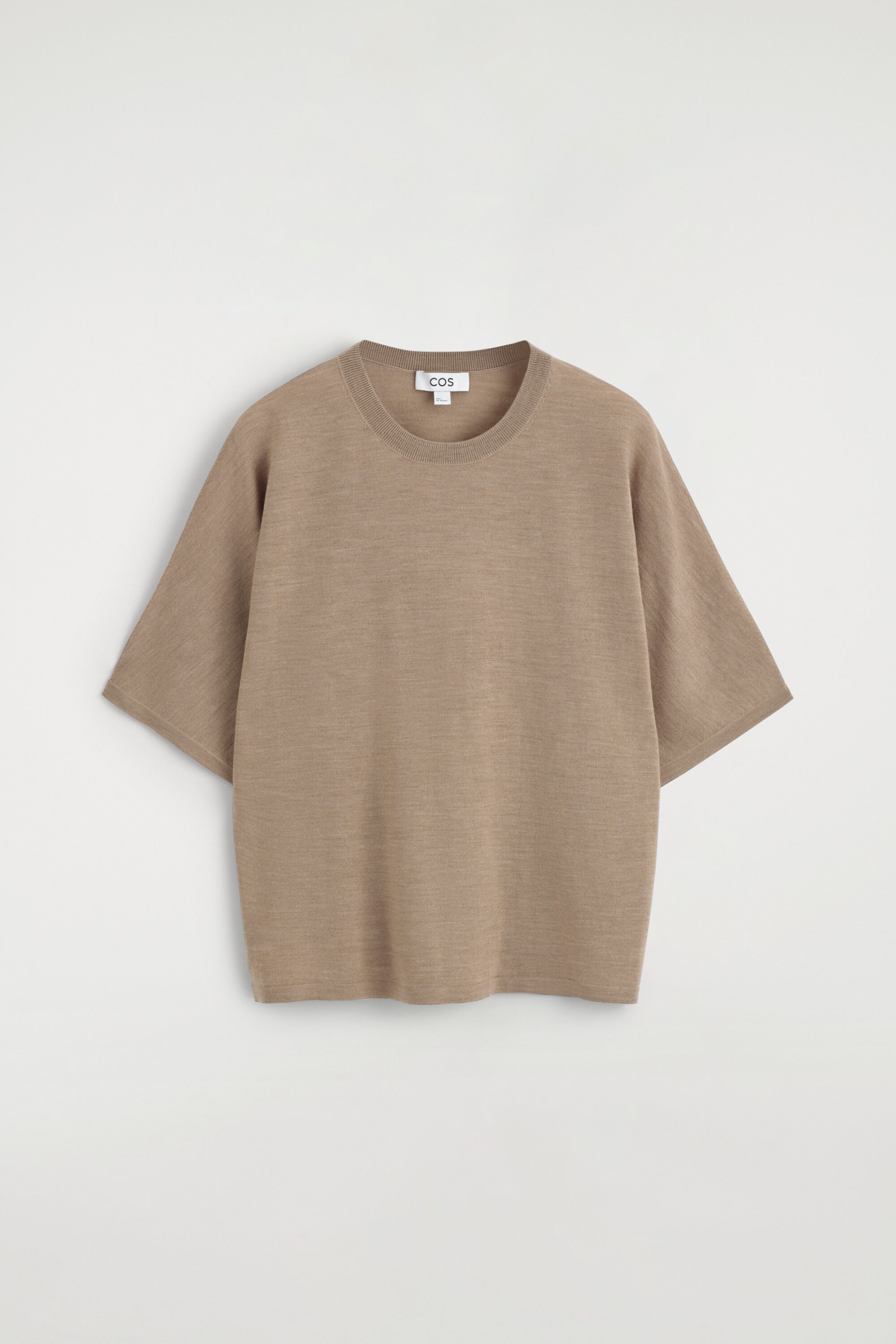 KNITTED MERINO WOOL T-SHIRT thumbnail 6