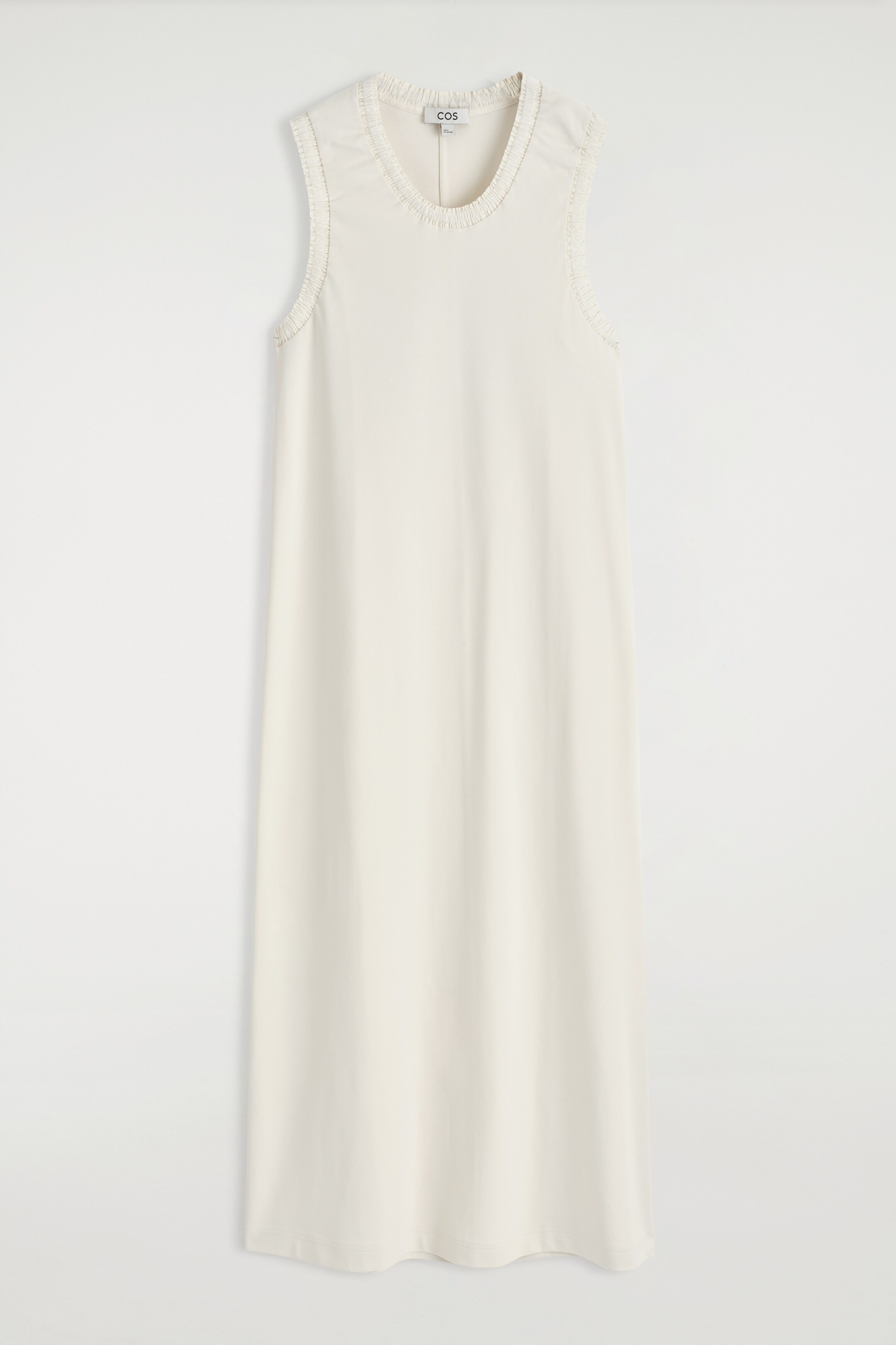 Visualizza immagine più grande: ABITO MIDI IN COTONE CON VOLANT - BIANCO - DONNA | H&M IT 6