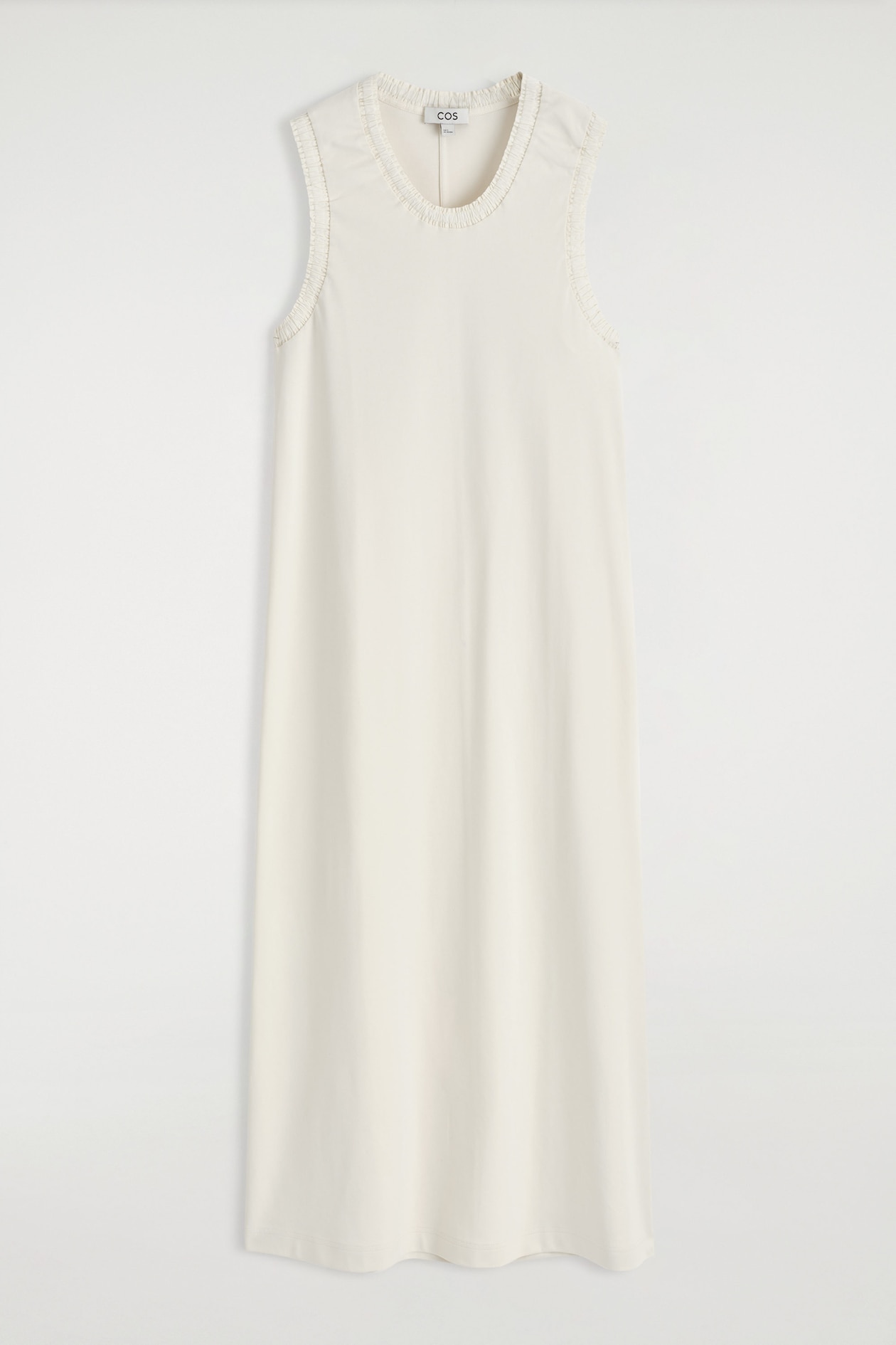 white maxi dress with cape Ivory Crepe Cape Sleeve Maxi Dress – shopaleena main image 1