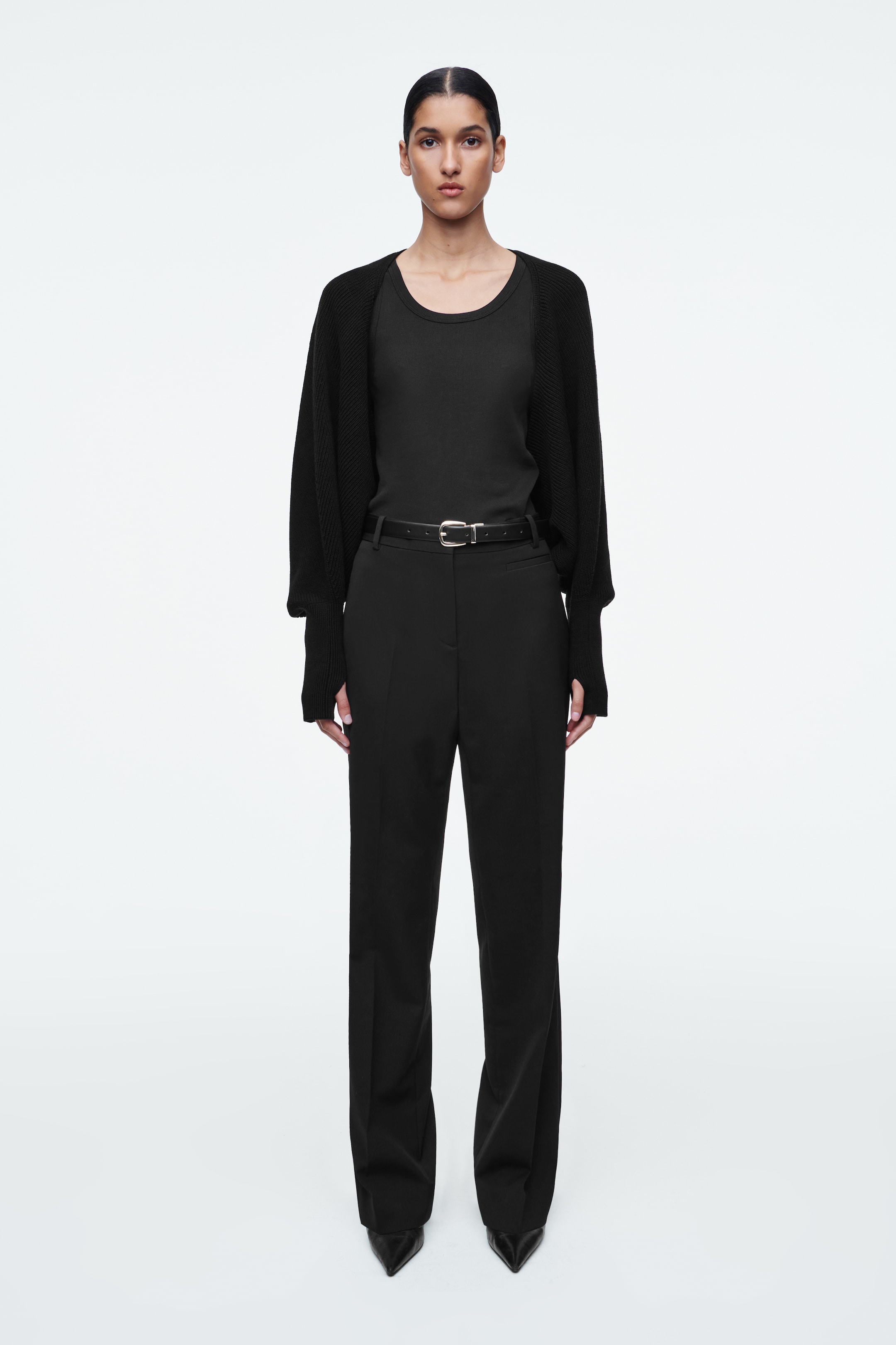 Ver imagen más grande: CÁRDIGAN REDONDO DE LANA - NEGRO - MUJER | H&M ES 2