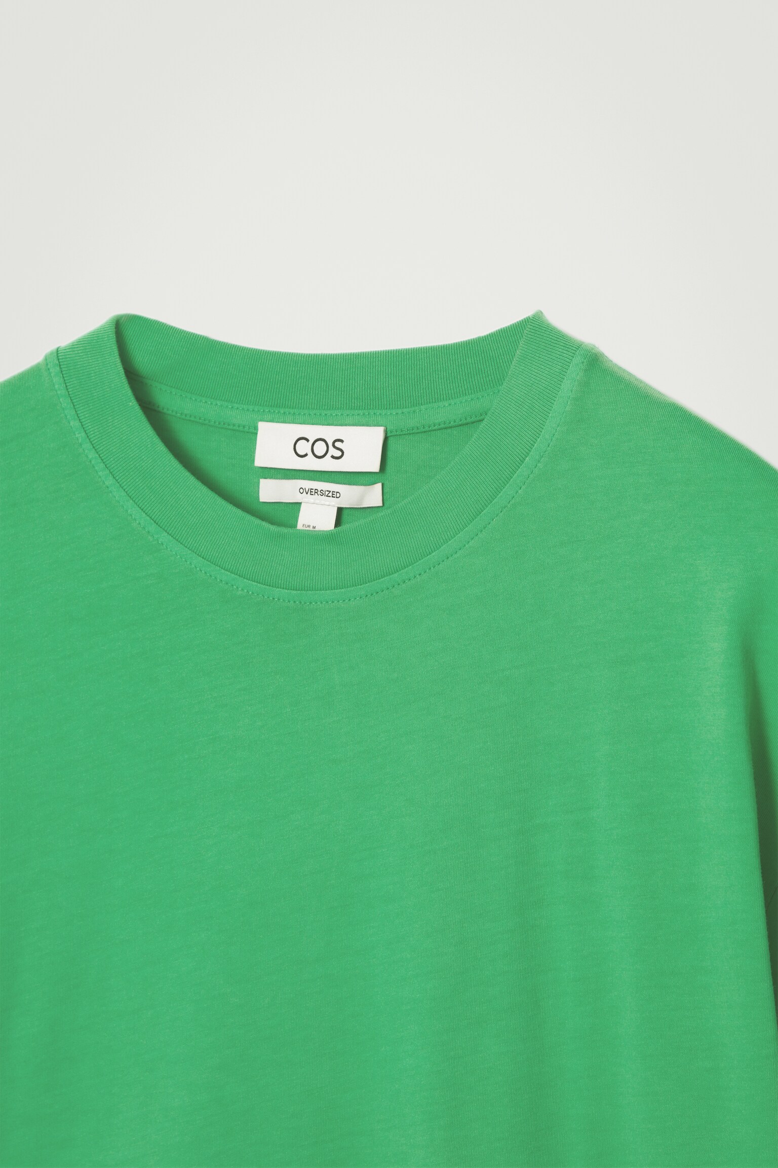 T-SHIRT OVERSIZE EN COTON - VERT/NOIR/BLEU MARINE - 2