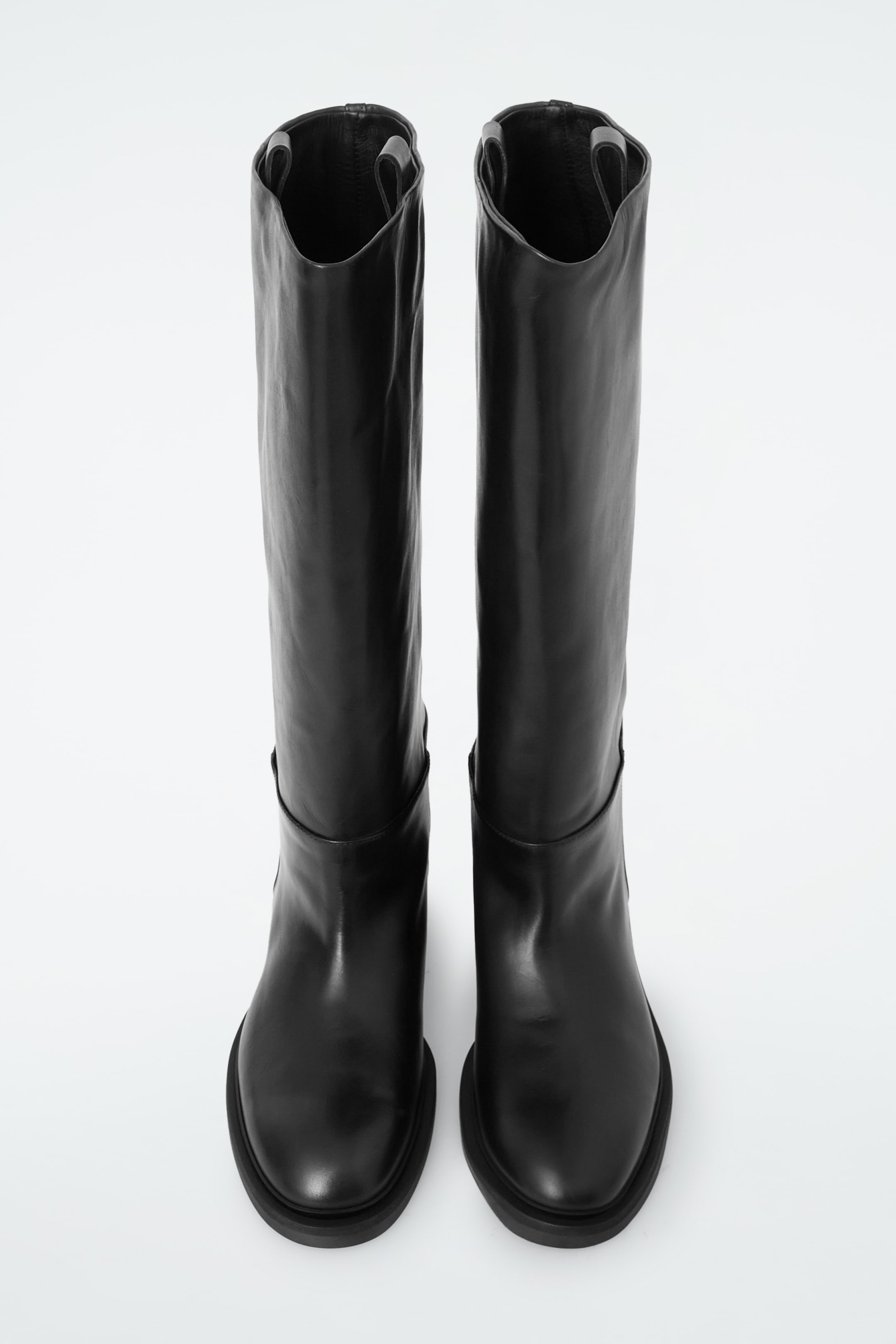 Größeres Bild anzeigen: REITSTIEFEL AUS LEDER - SCHWARZ - Ladies | H&M AT 3