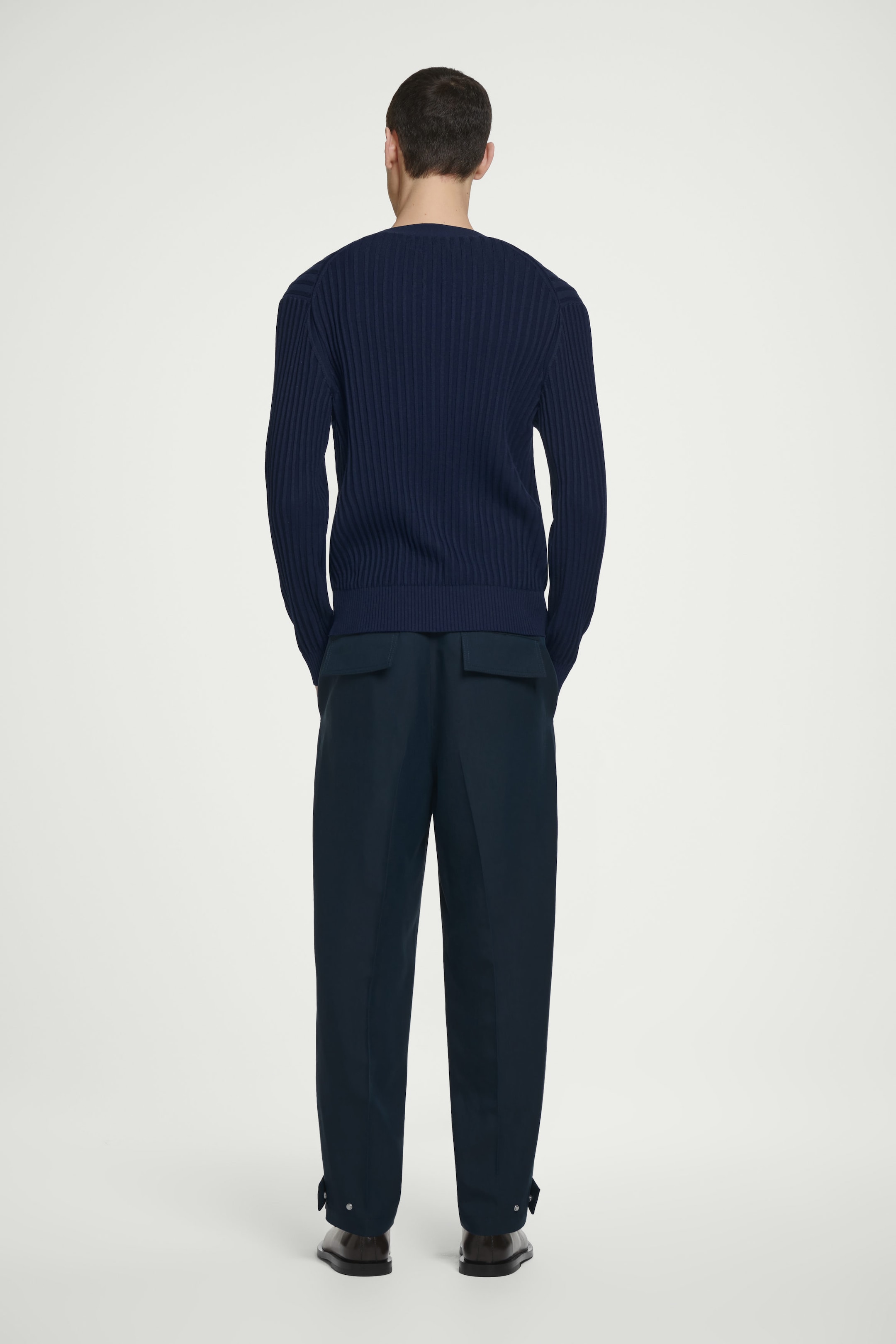 SILK-COTTON ZIP-UP CARDIGAN