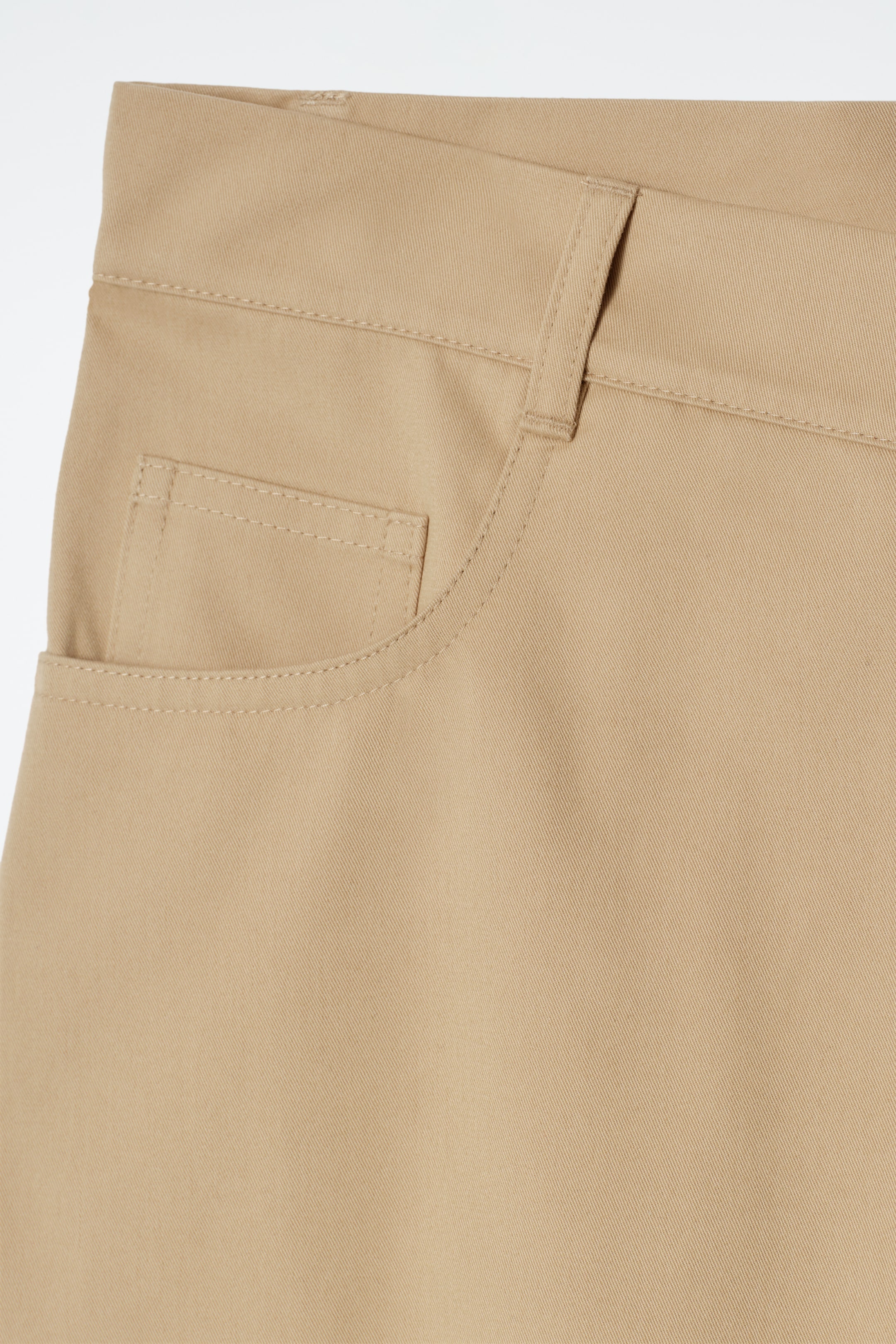 Grösseres Bild ansehen: ASYMMETRISCHER MIDIROCK AUS BAUMWOLLE - BEIGE - DAMEN | H&M CH 7
