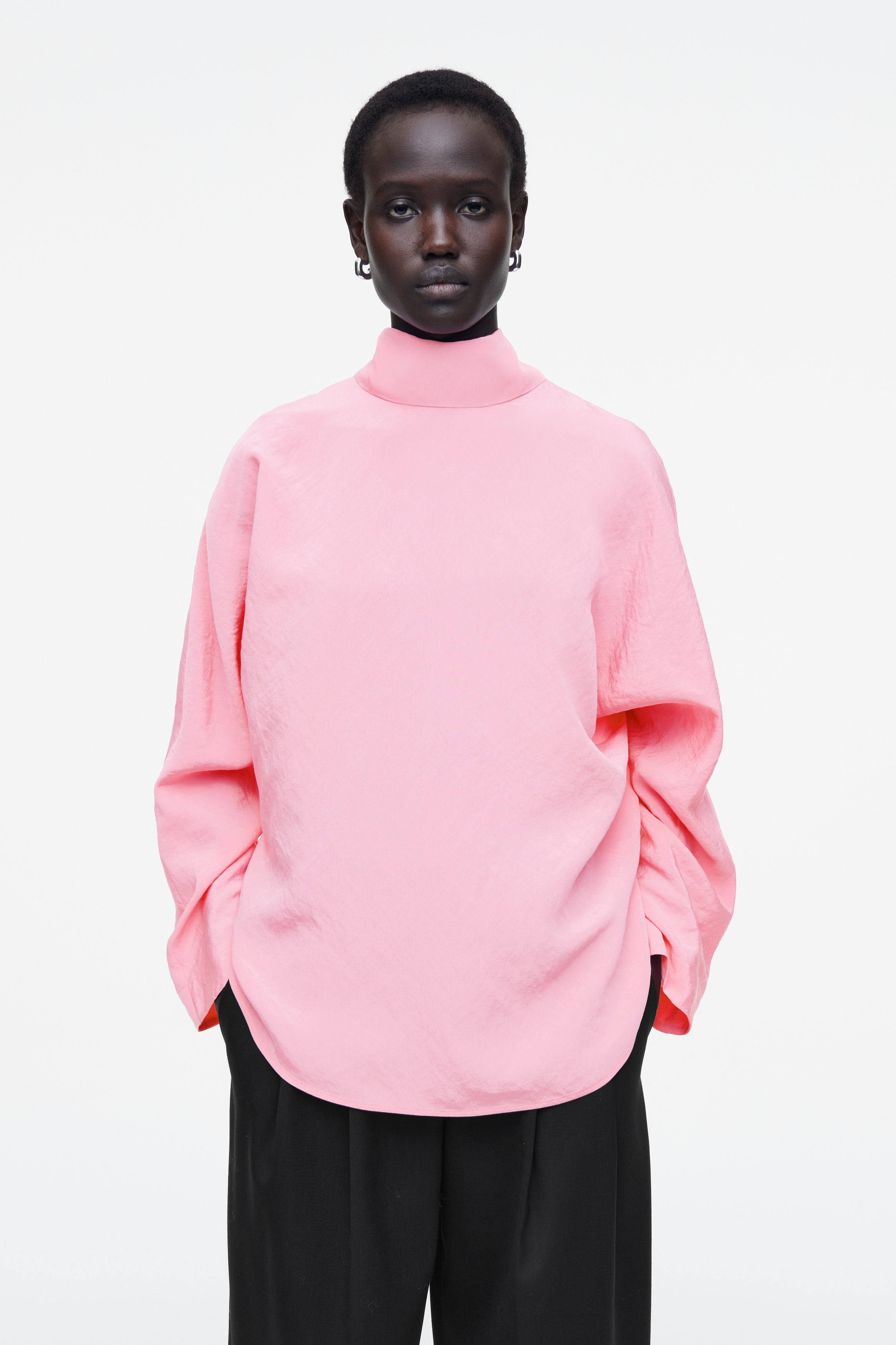 ☆KIRSH☆ Kirsch cut-out high neck t-shirt pink 68074a105cb5a26ab648fded32cf39