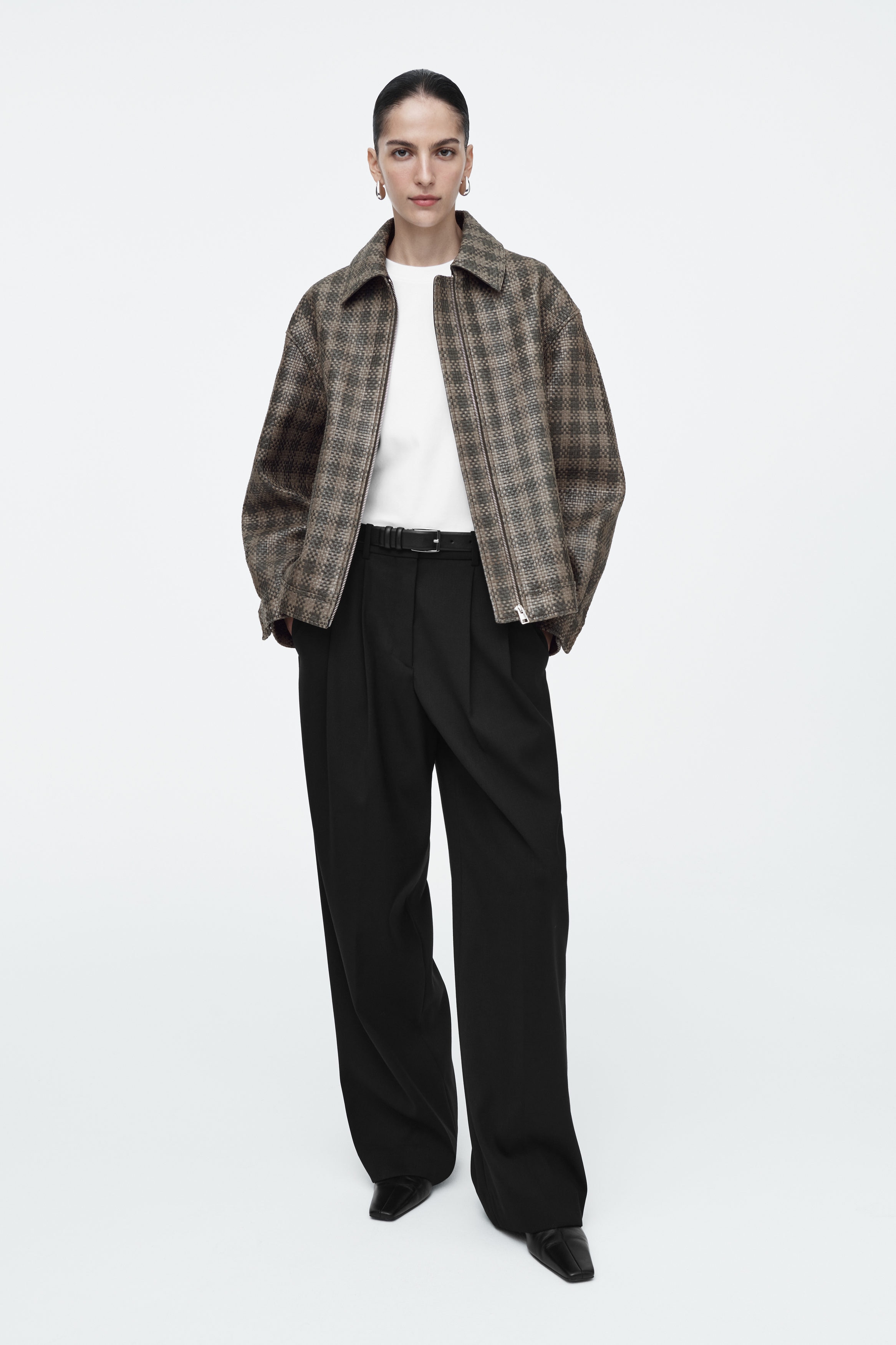 スーツ POSTELEGANT / WoolEasy Trousers POSTELEGANT / Wool Cotton Wide Trousers | twelve