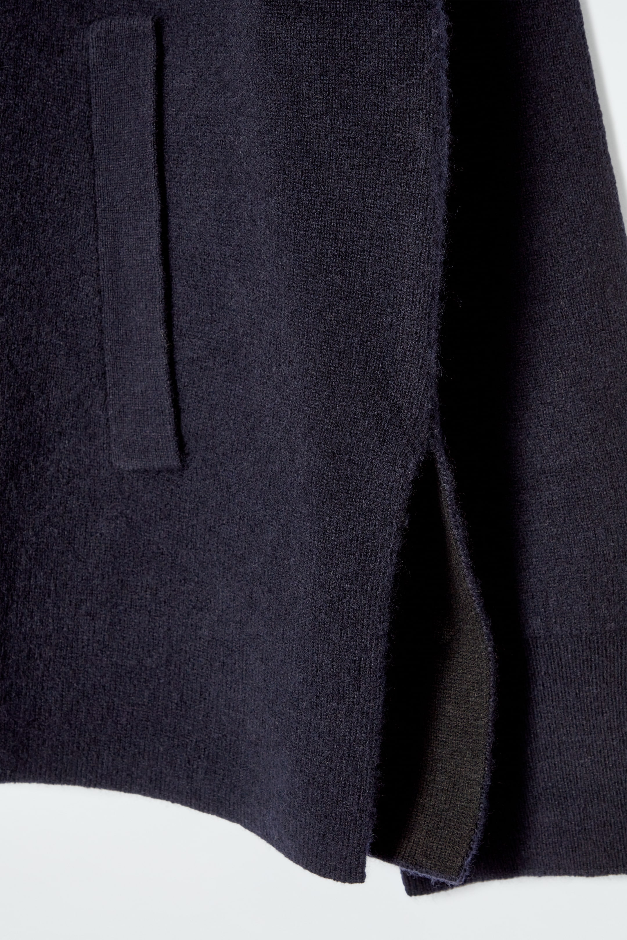 Visualizza immagine più grande: FELPA OVERSIZE IN LANA DOPPIATA CON CAPPUCCIO - BLU NAVY - DONNA | H&M IT 7