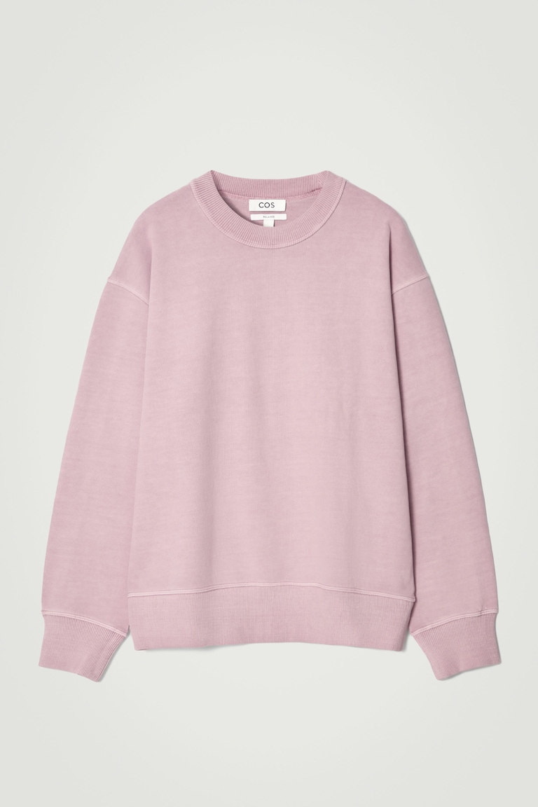 Organic Cotton Sweatshirt Pink