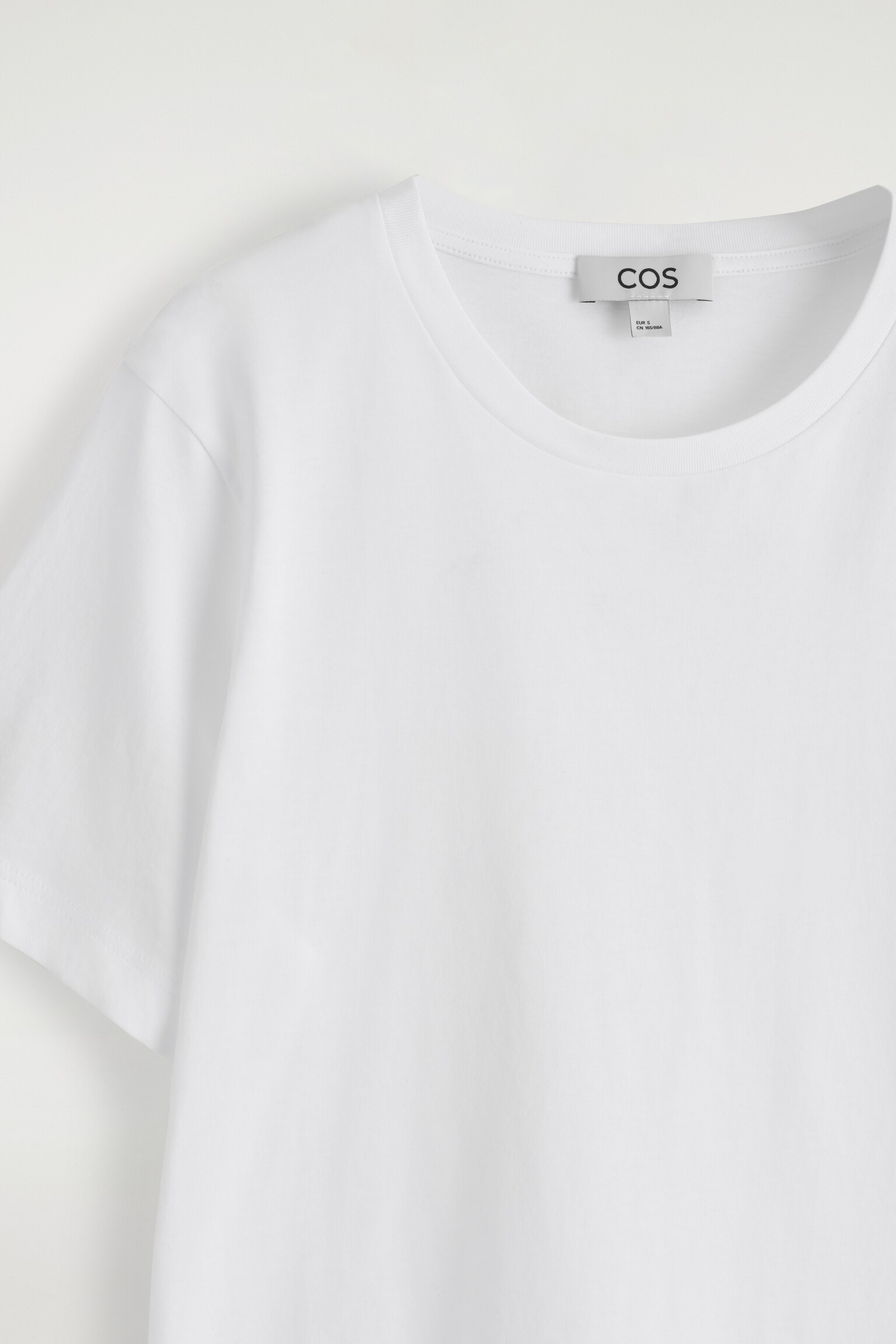 CAMISETA DE ALGODÓN CON CUELLO REDONDO - BLANCO/AMARILLO CLARO/AZUL MARINO/AZUL CLARO/GRIS CLARO JASPEADO/BLANCO/RAYAS/NEGRO/CAQUI OSCURO/GRIS JASPEADO - 5