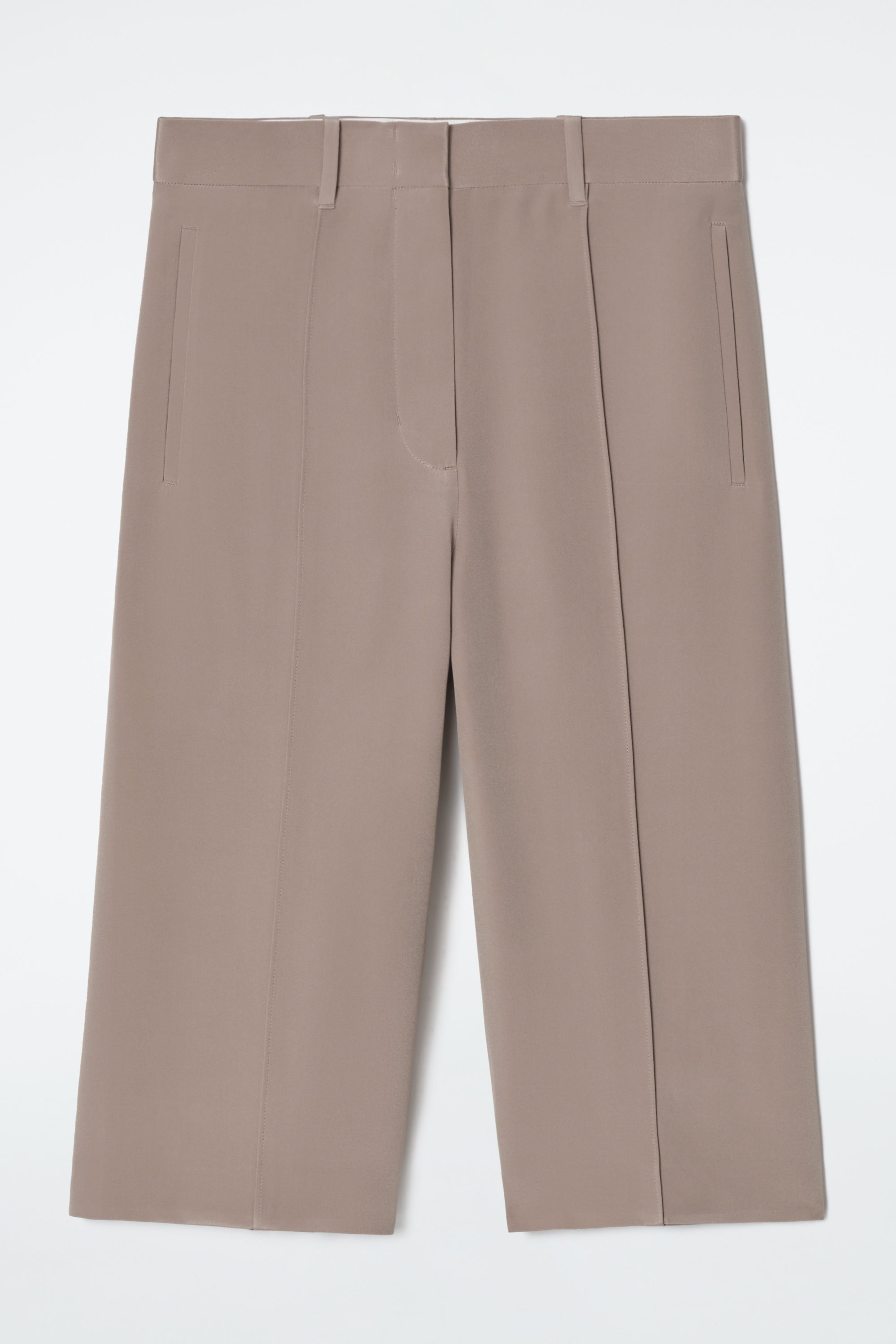 TAILORED SILK SHORTS