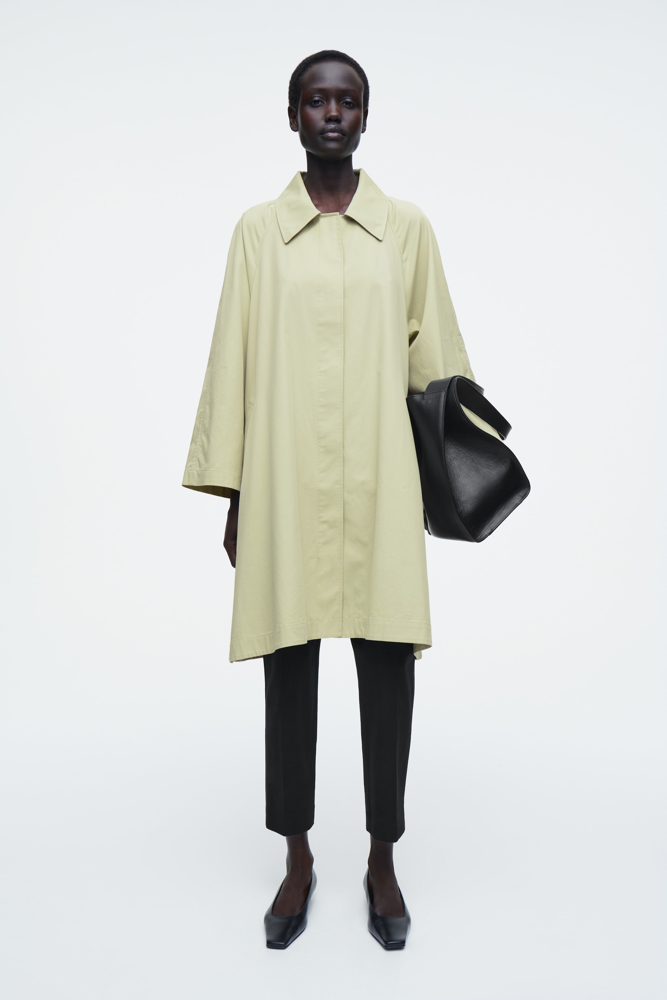Zobacz większy obraz: PROCHOWIEC O KROJU OVERSIZE - JASNOZIELONY - ONA | H&M PL 1