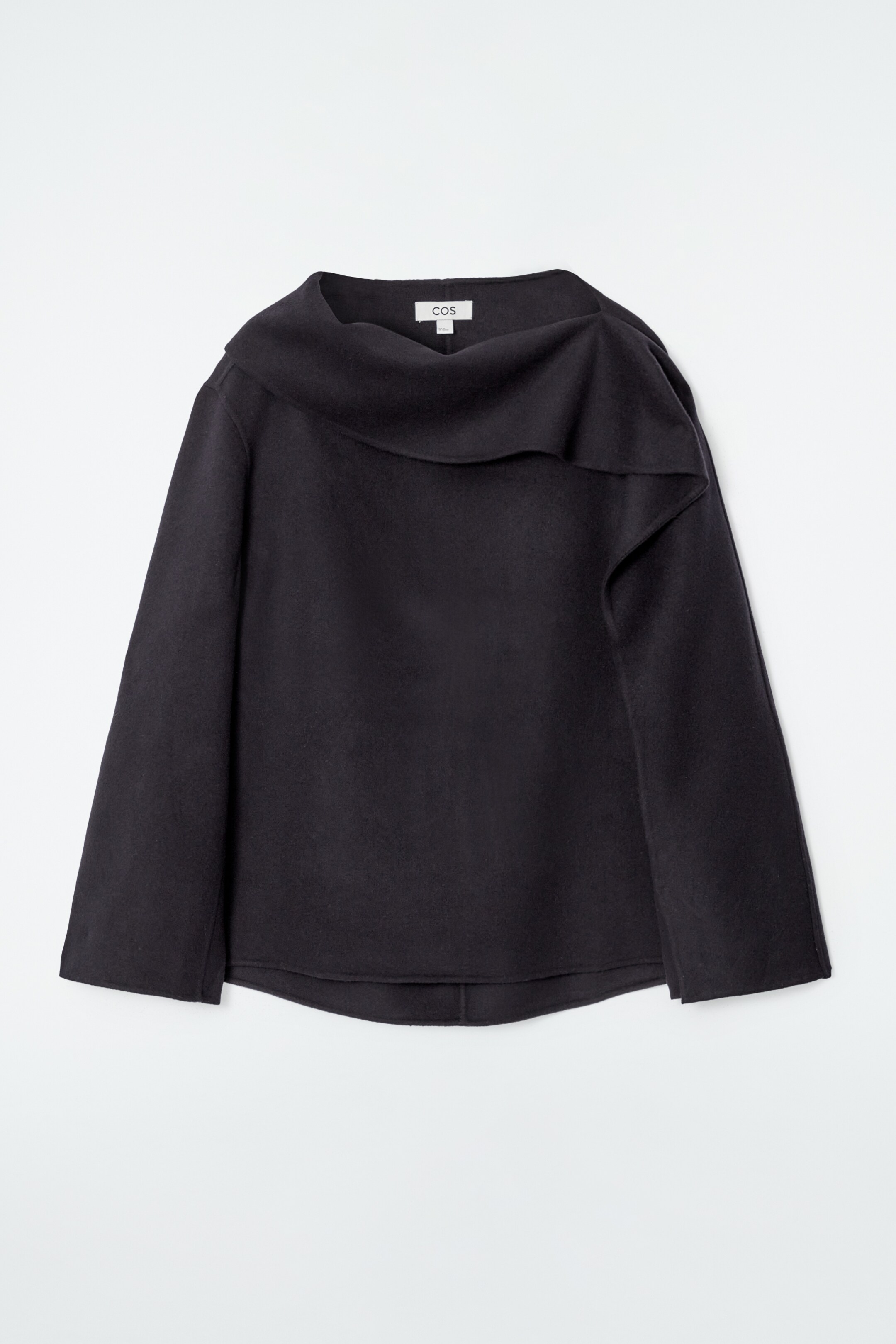 Visualizza immagine più grande: MAGLIA ASIMMETRICA IN LANA DOPPIATA - BLU NAVY - DONNA | H&M IT 7
