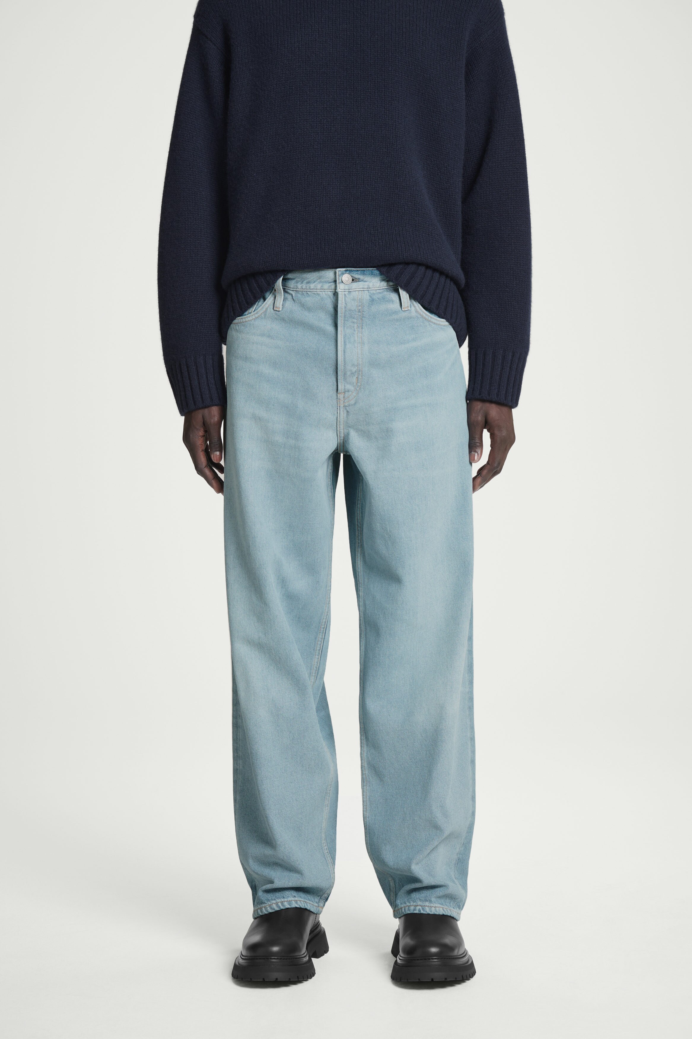 【YOURNUS】Crescendo Blue Wide Denim Pants MUSINSA | AGOD Wide Denim Pants [Medium Blue]